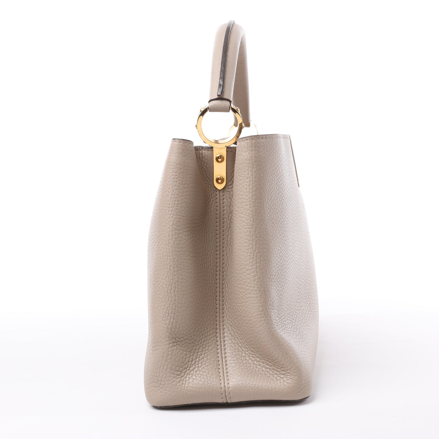 Louis Vuitton Parnassea Capucines MM Handbag in Beige M94428