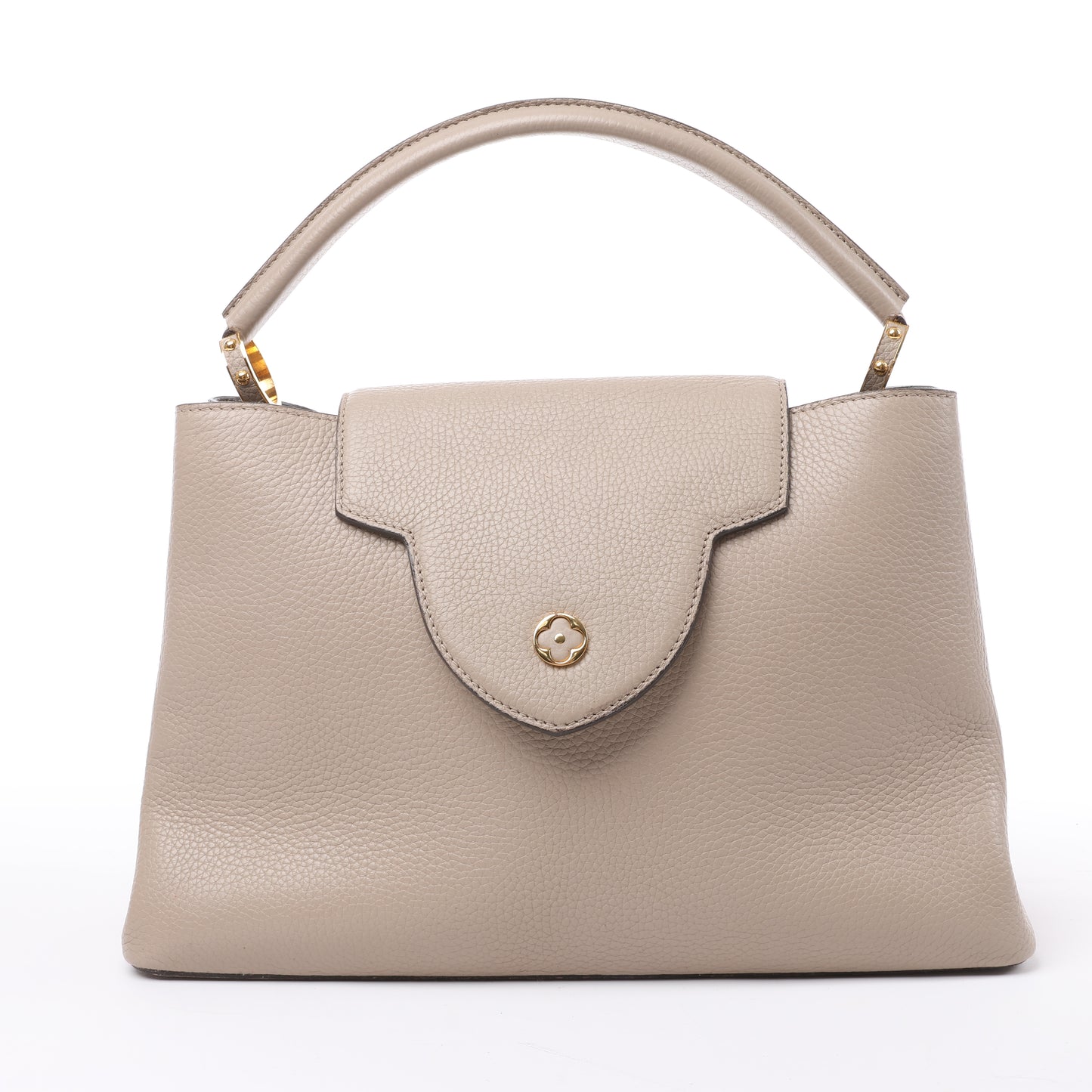 Louis Vuitton Parnassea Capucines MM Handbag in Beige M94428