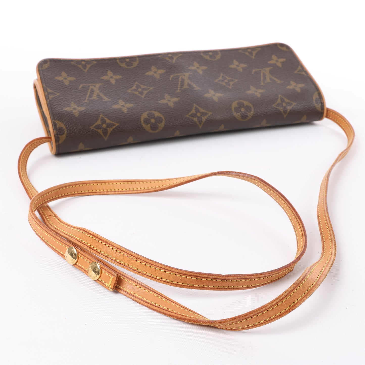 Louis Vuitton Monogram Canvas Pochette Twin GM Shoulder Bag M51852
