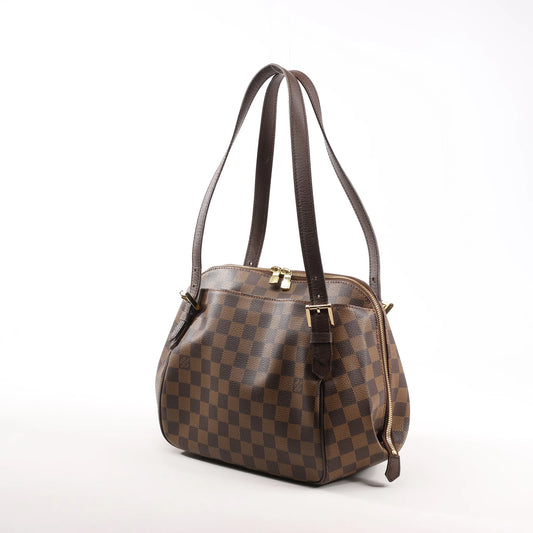 Louis Vuitton Damier Ebene Belem MM Shoulder Bag N51174