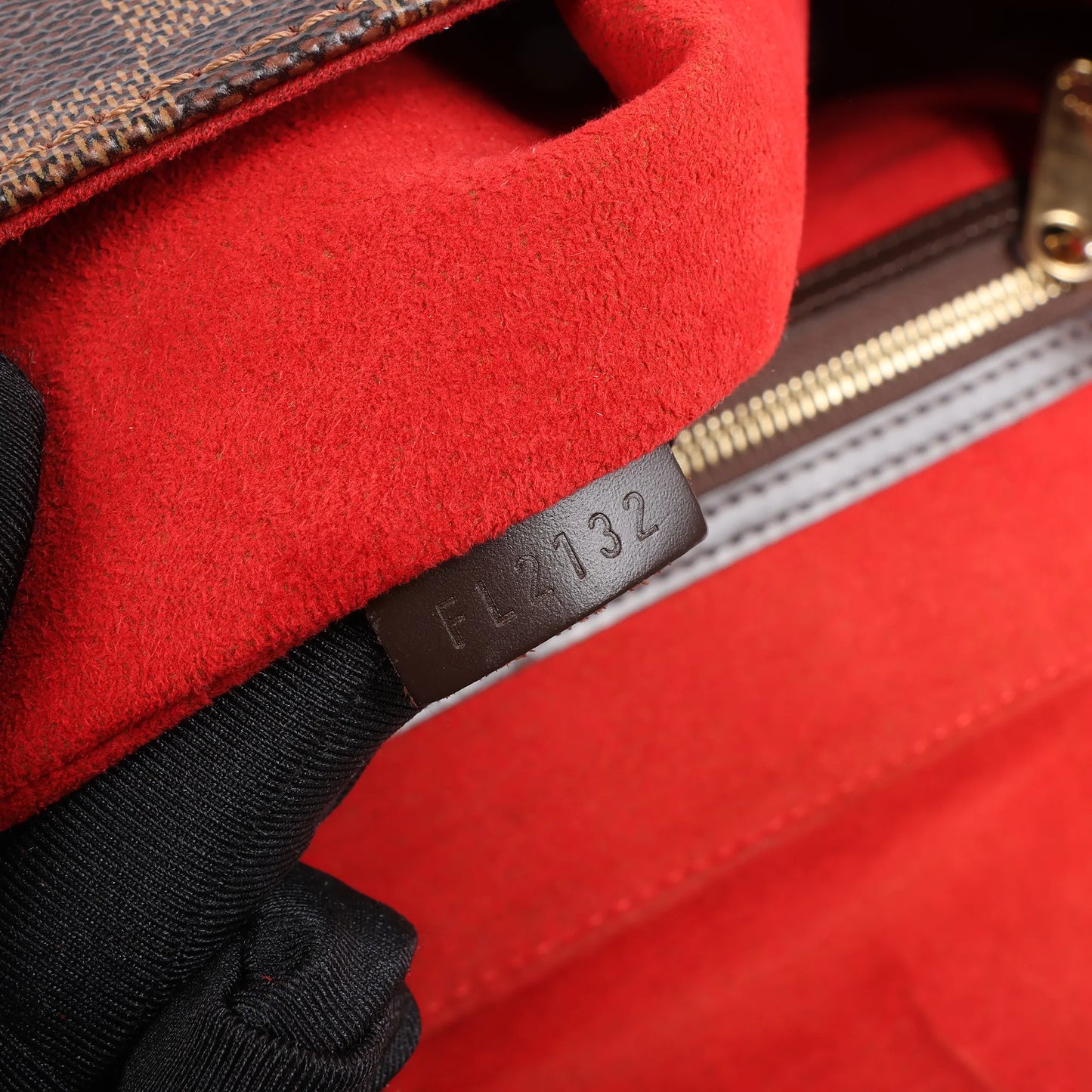 Louis Vuitton Damier Ebène Bergame MM 2Way Sac à main N41168