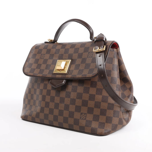 Louis Vuitton Damier Ebène Bergame MM 2Way Sac à main N41168