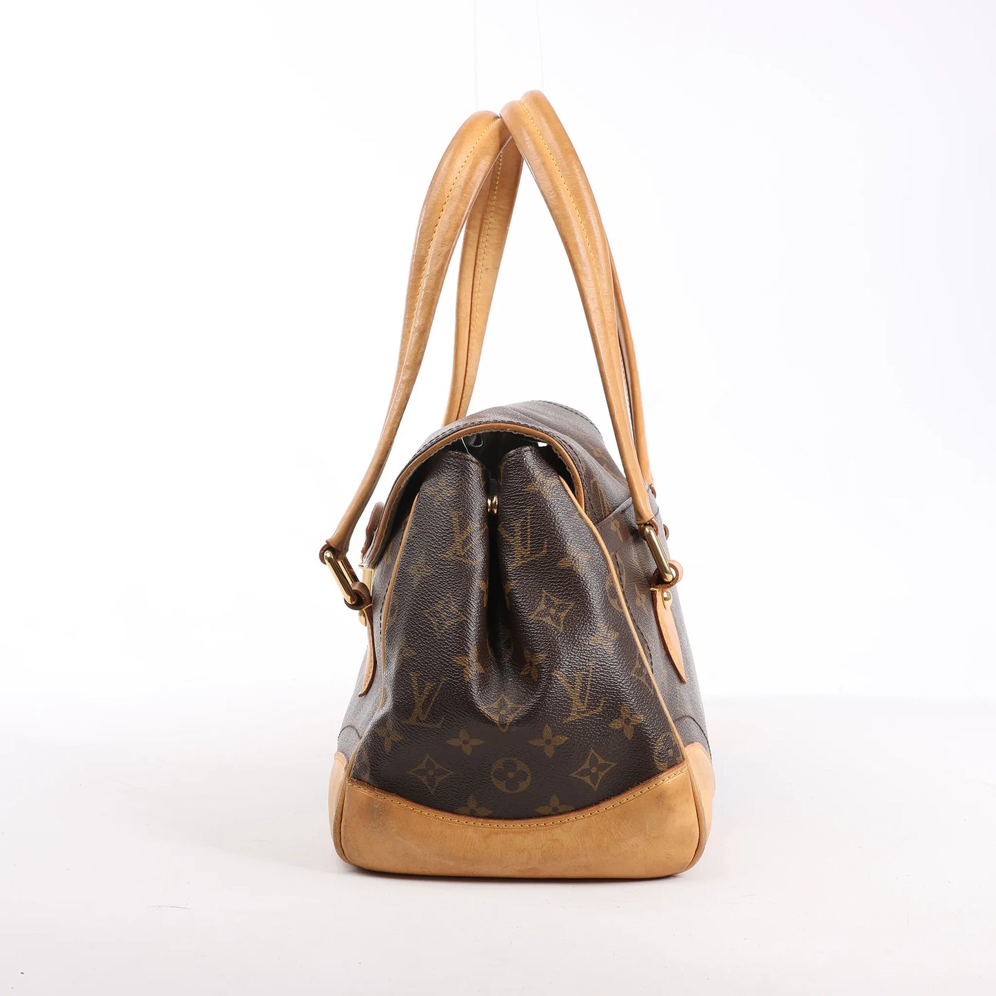 Louis Vuitton Monogram Canvas Beverly GM Handbag in Brown M40120