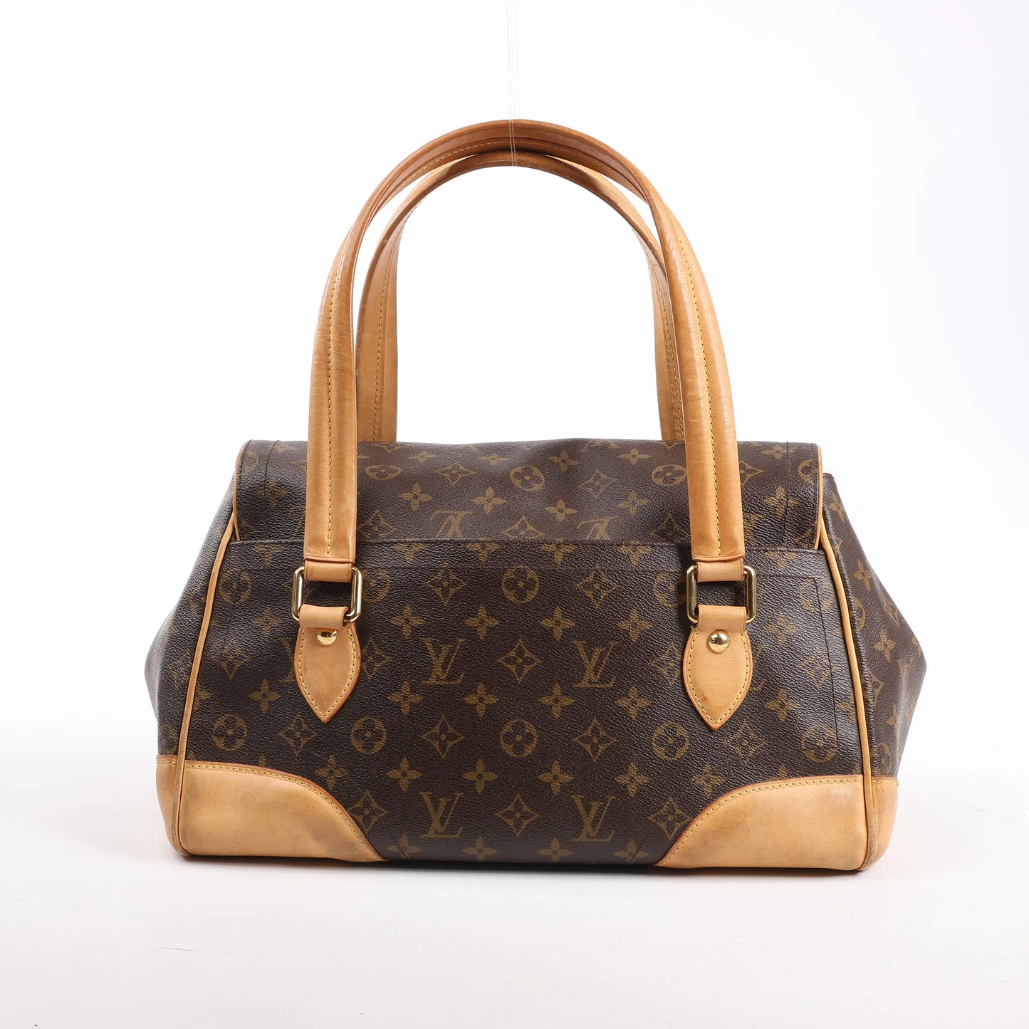 Louis Vuitton Monogram Canvas Beverly GM Handbag in Brown M40120