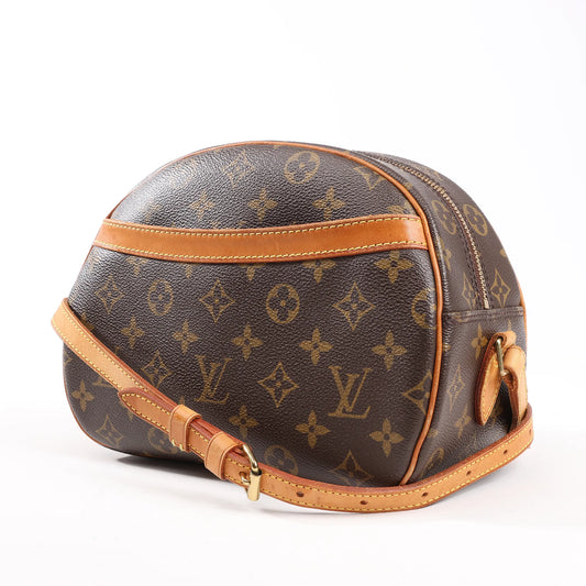 Louis Vuitton Monogram Canvas Blois Crossbody Bag in Brown M51221