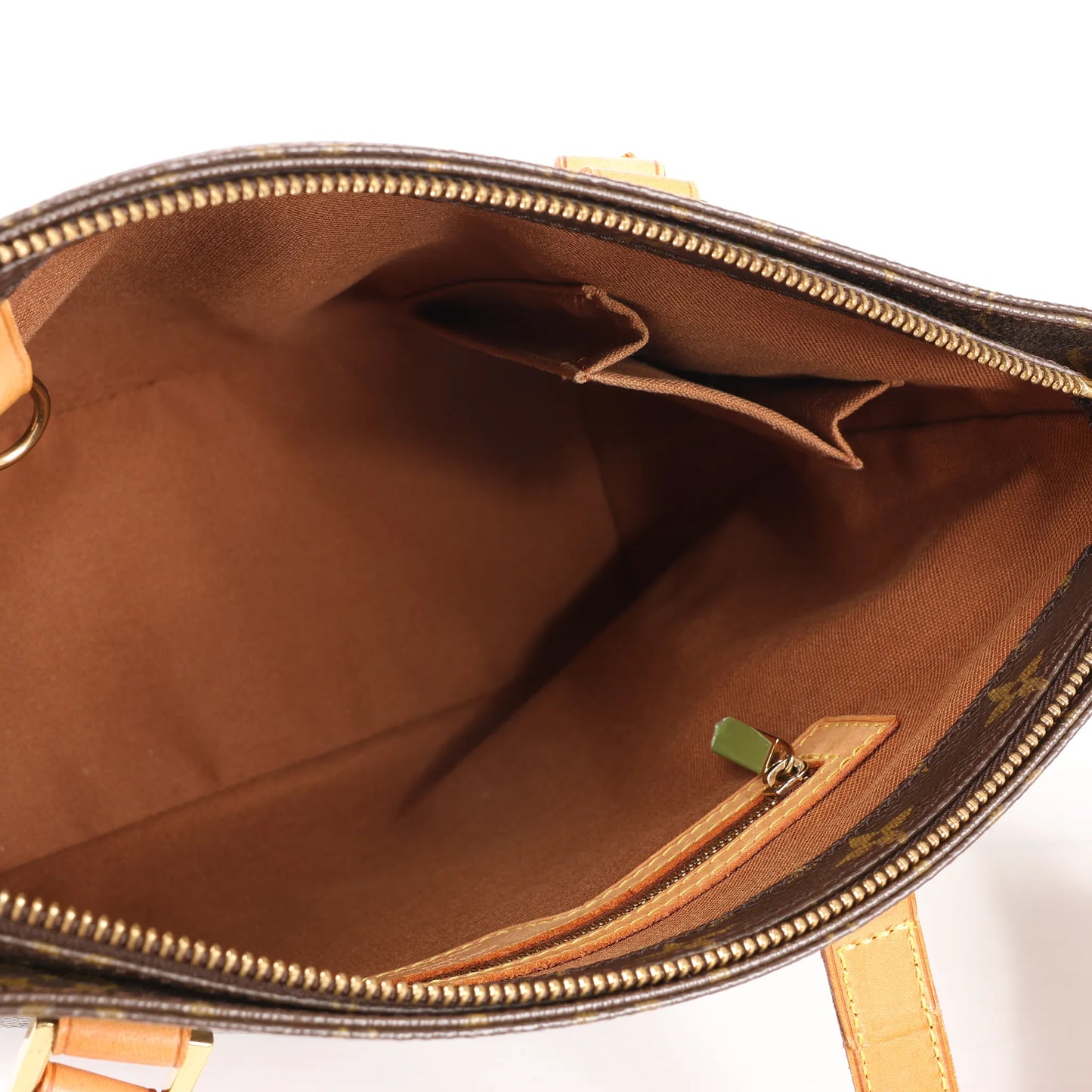 Louis Vuitton Monogram Cabas Piano Shoulder Bag in Brown M51148