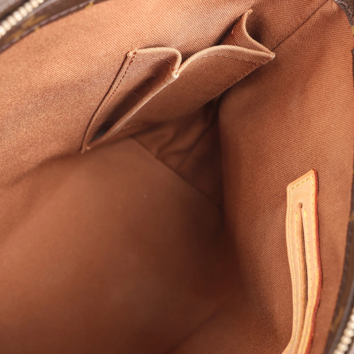 Sac bandoulière Louis Vuitton Monogram Cabas Piano marron M51148