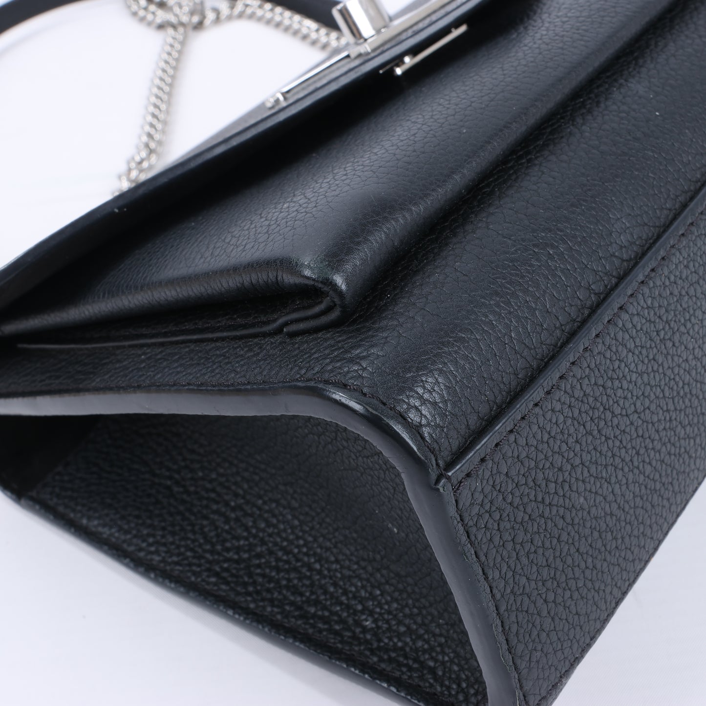 Sac à main Louis Vuitton Cuir Taurillon MyLockMe BB 2 voies Noir M51418