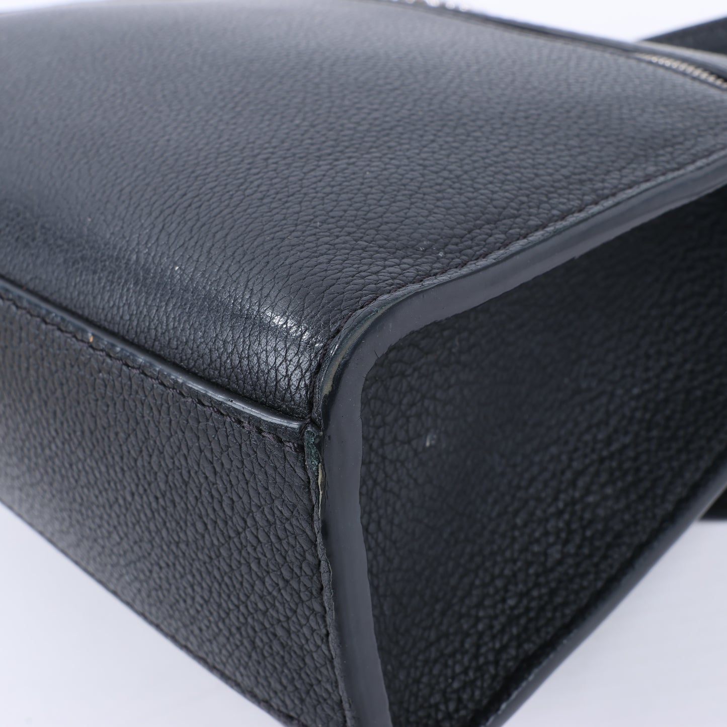 Sac à main Louis Vuitton Cuir Taurillon MyLockMe BB 2 voies Noir M51418