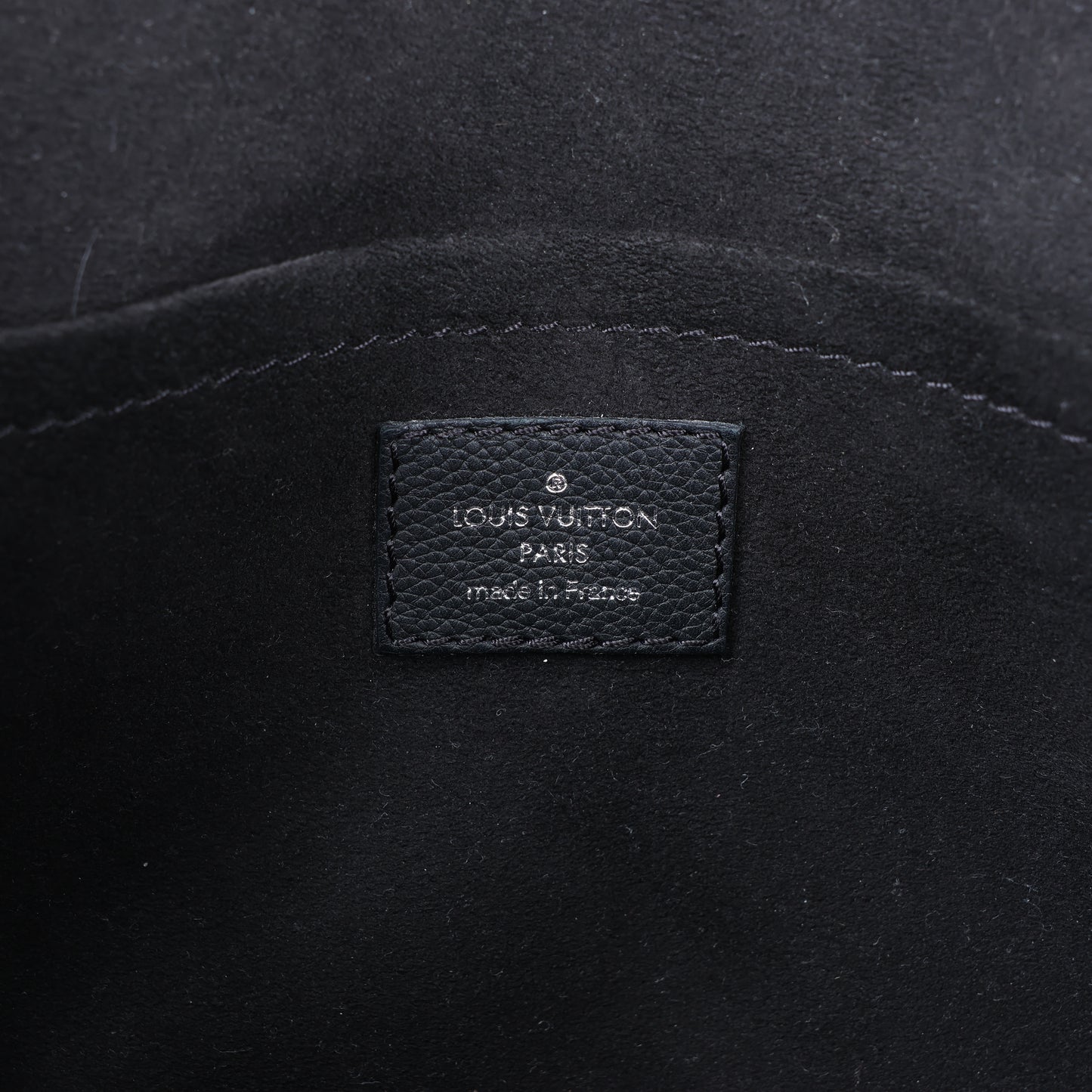 Sac à main Louis Vuitton Cuir Taurillon MyLockMe BB 2 voies Noir M51418