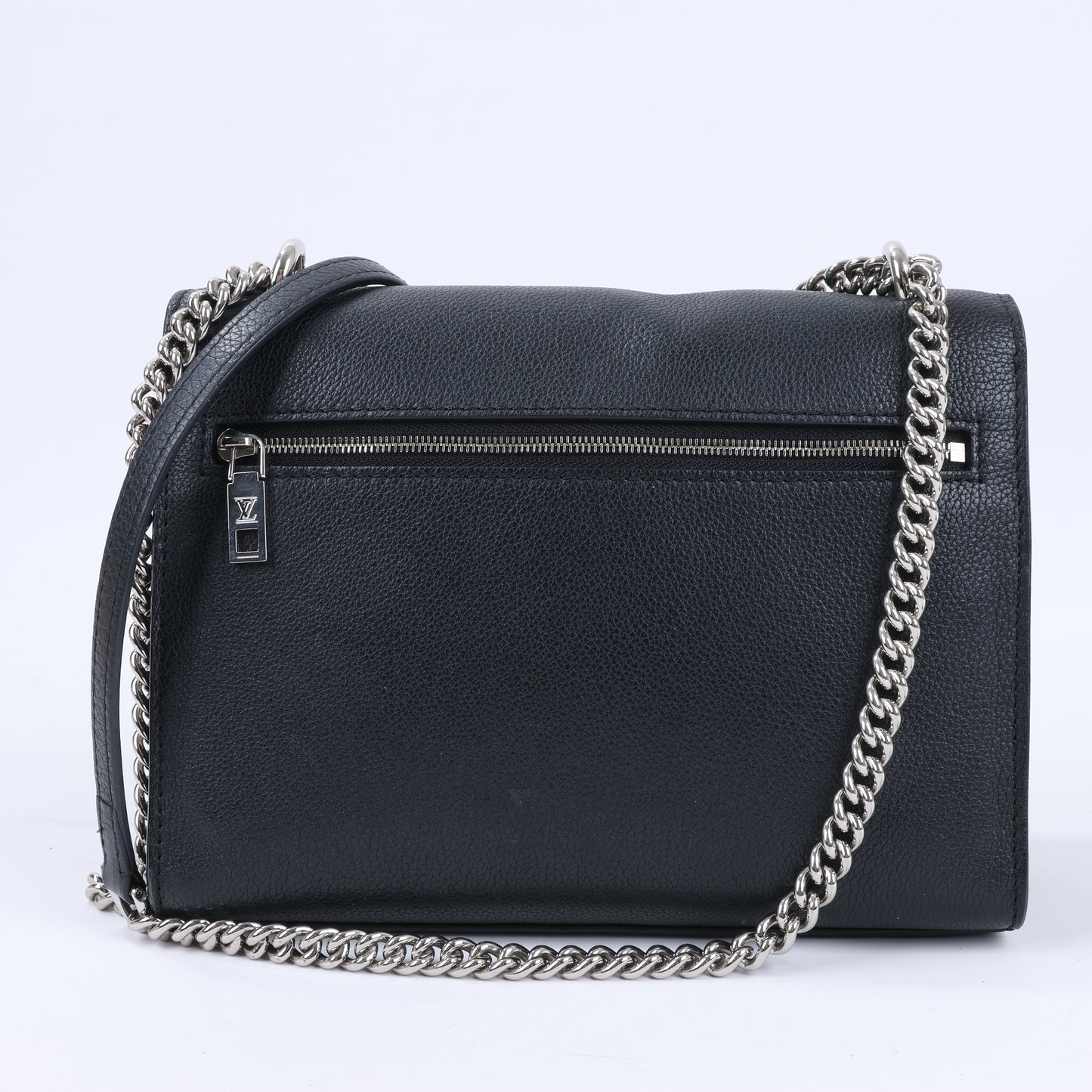 Sac à main Louis Vuitton Cuir Taurillon MyLockMe BB 2 voies Noir M51418