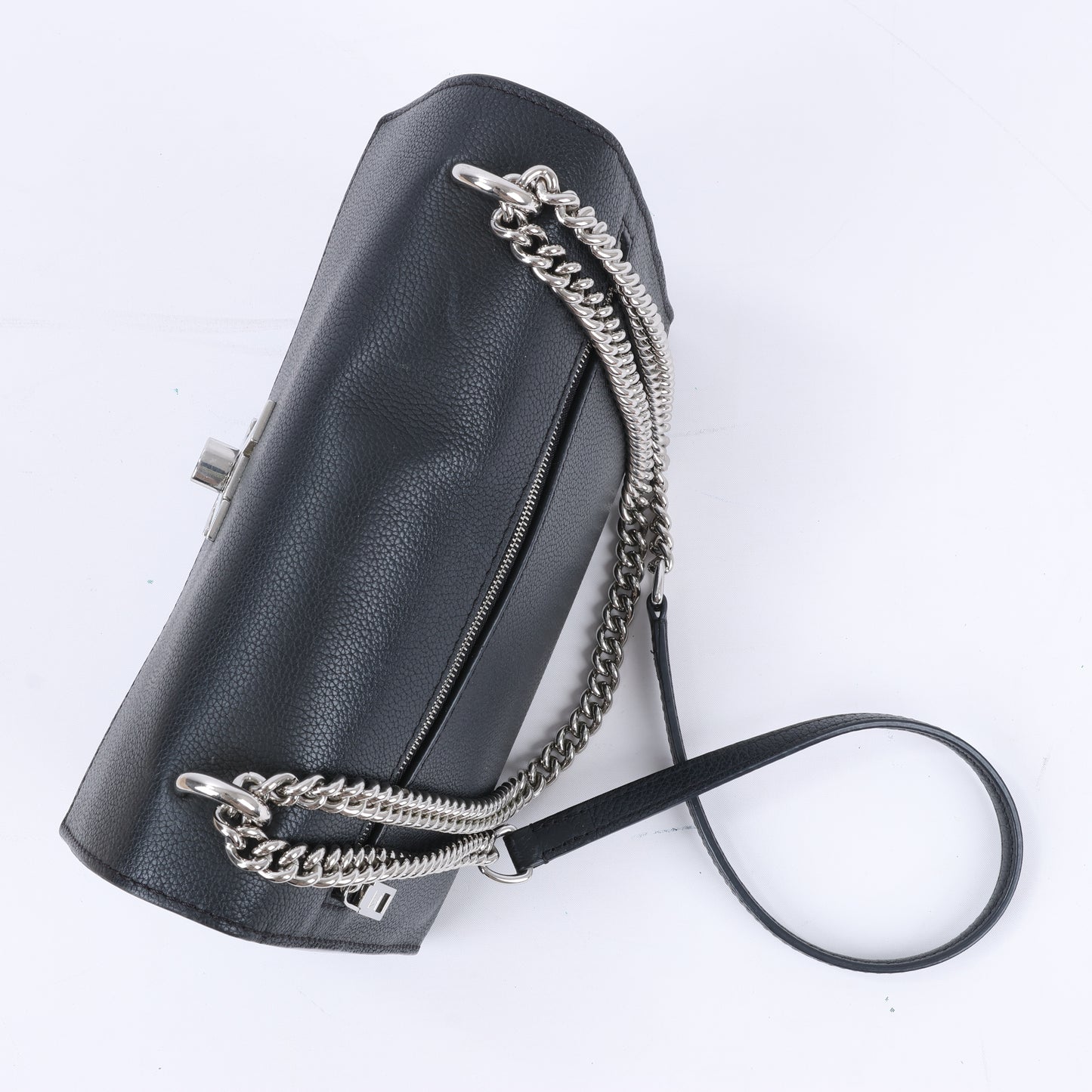 Sac à main Louis Vuitton Cuir Taurillon MyLockMe BB 2 voies Noir M51418