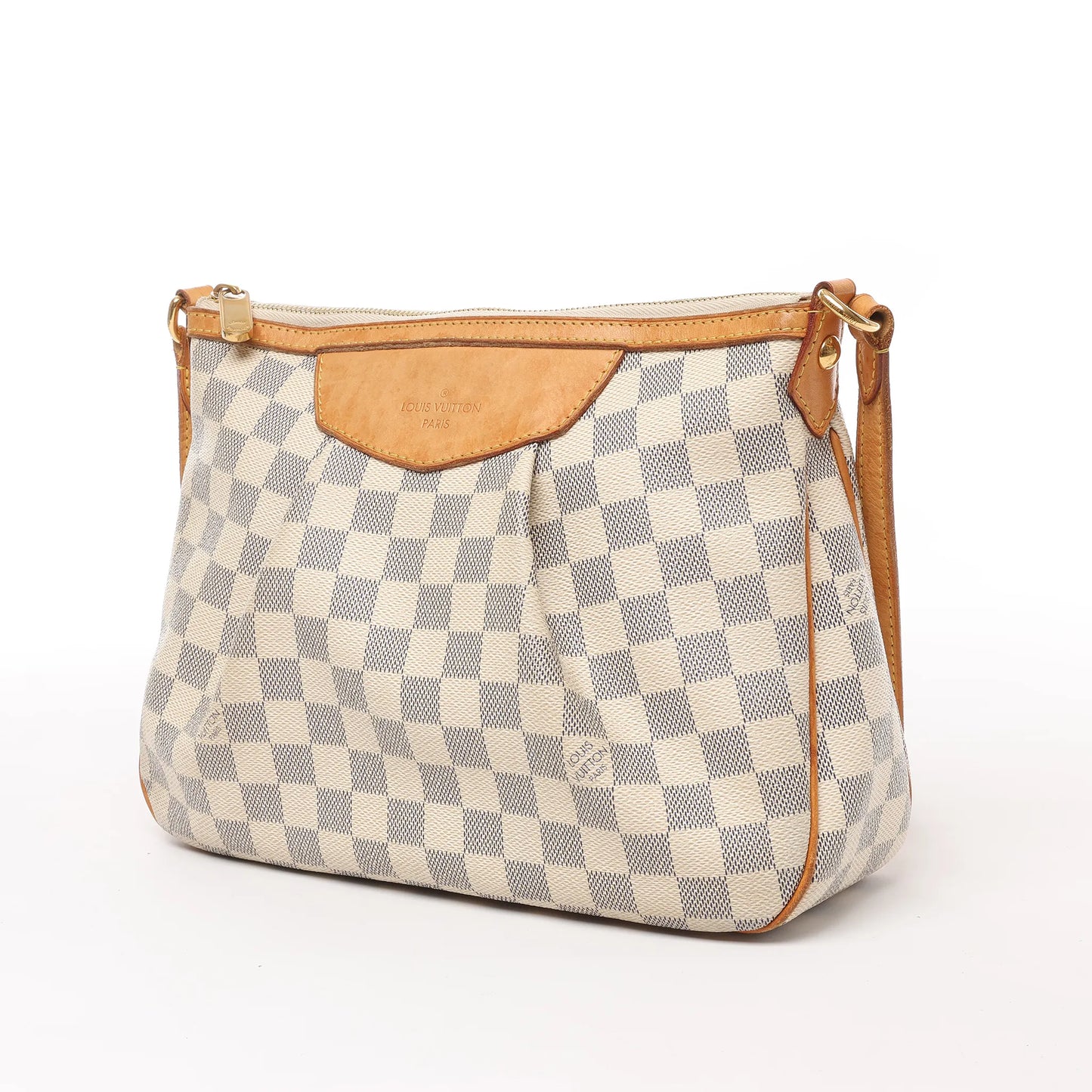 Louis Vuitton Damier Azur Siracusa PM Shoulder Bag N41113