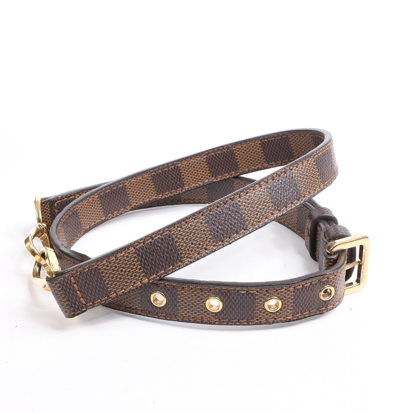 Louis Vuitton Damier Ebene Greenwich 2Way Handbag in Brown N41337