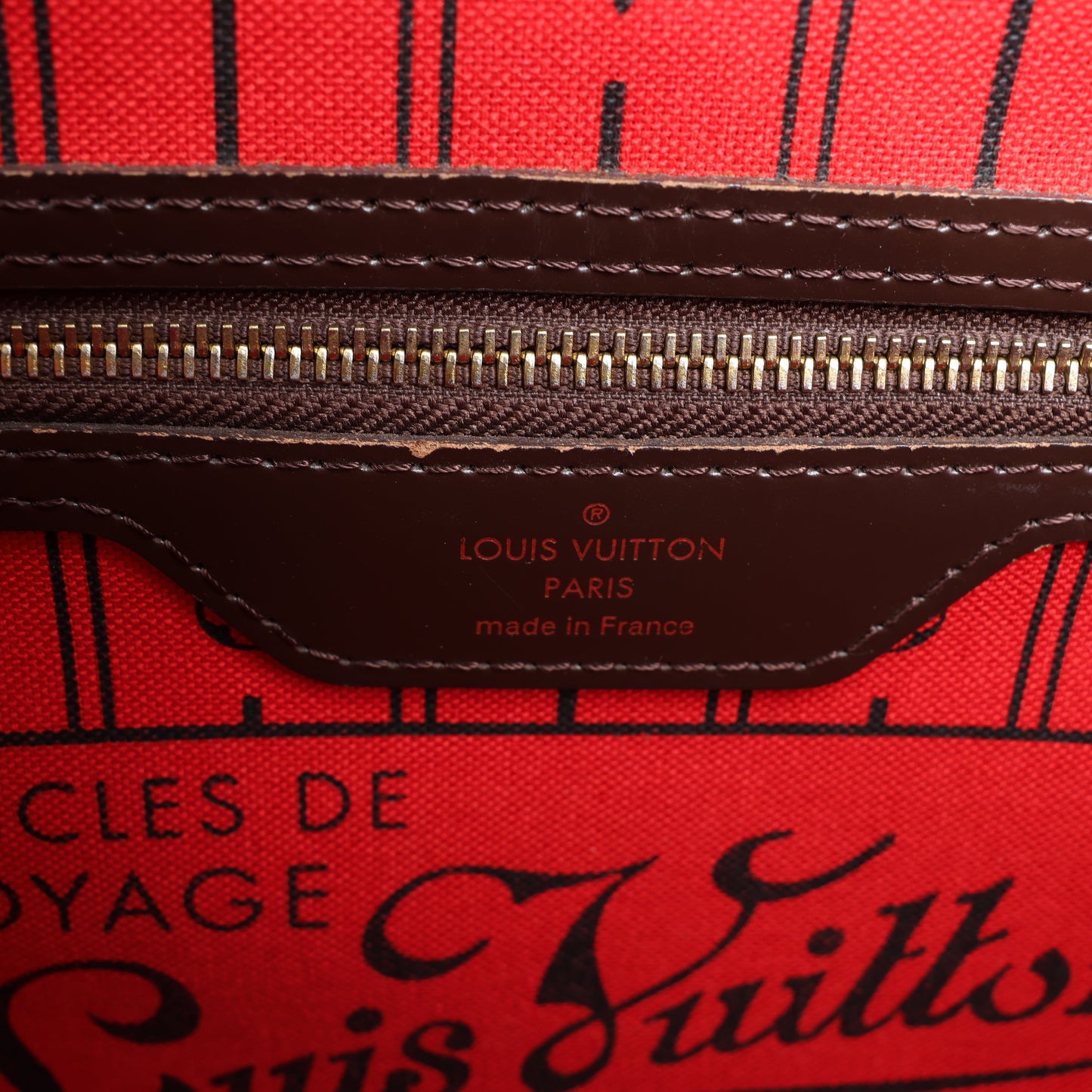 Louis Vuitton Damier Ebene Neverfull PM Shoulder Bag N51109