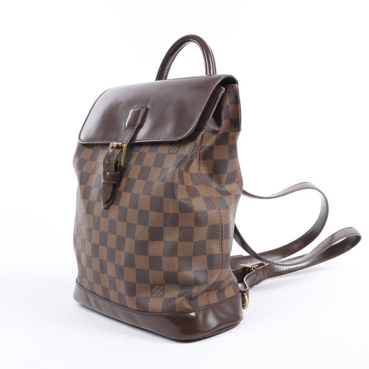 Louis Vuitton Damier Ebene Soho Backpack N51132
