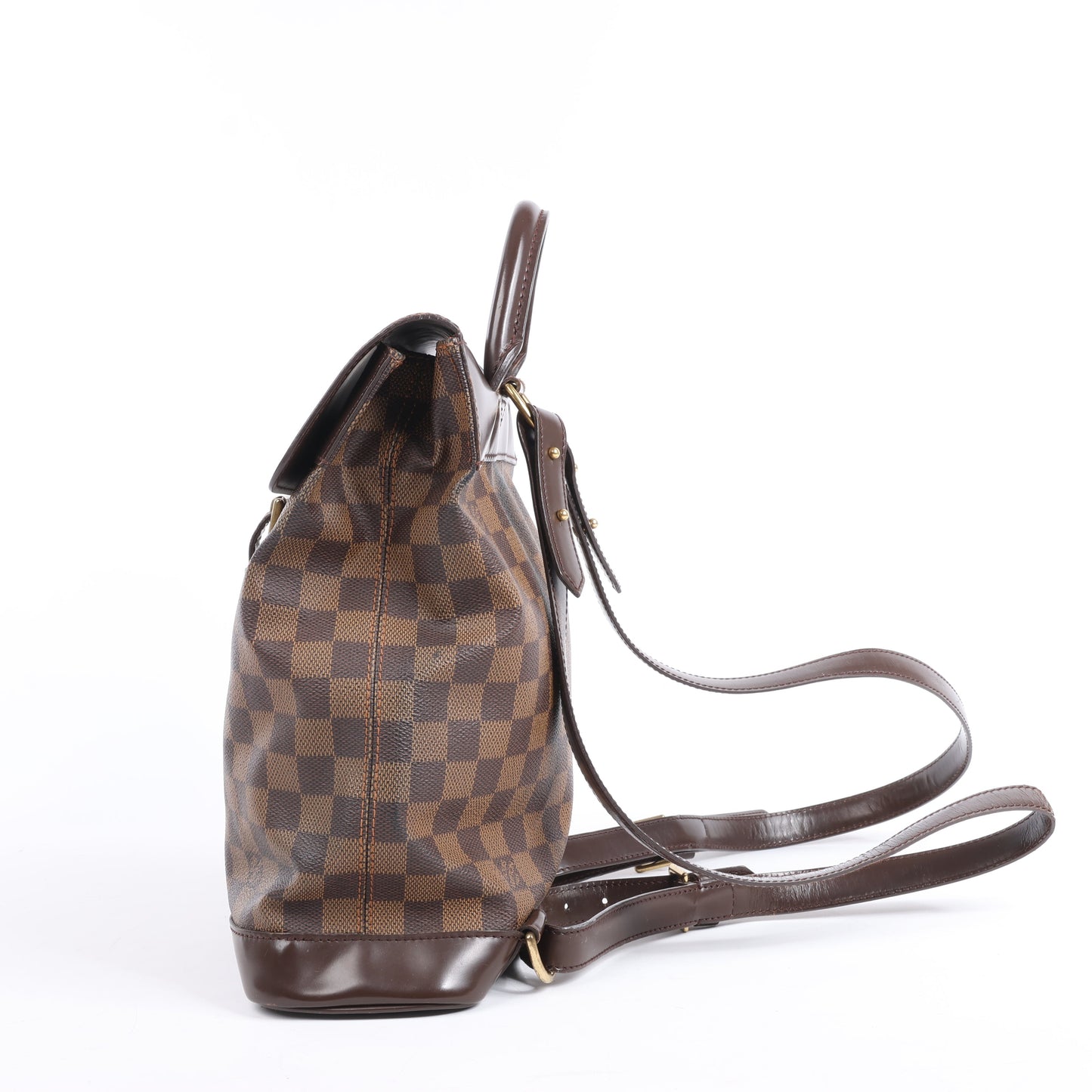 Louis Vuitton Damier Ebene Soho Backpack N51132