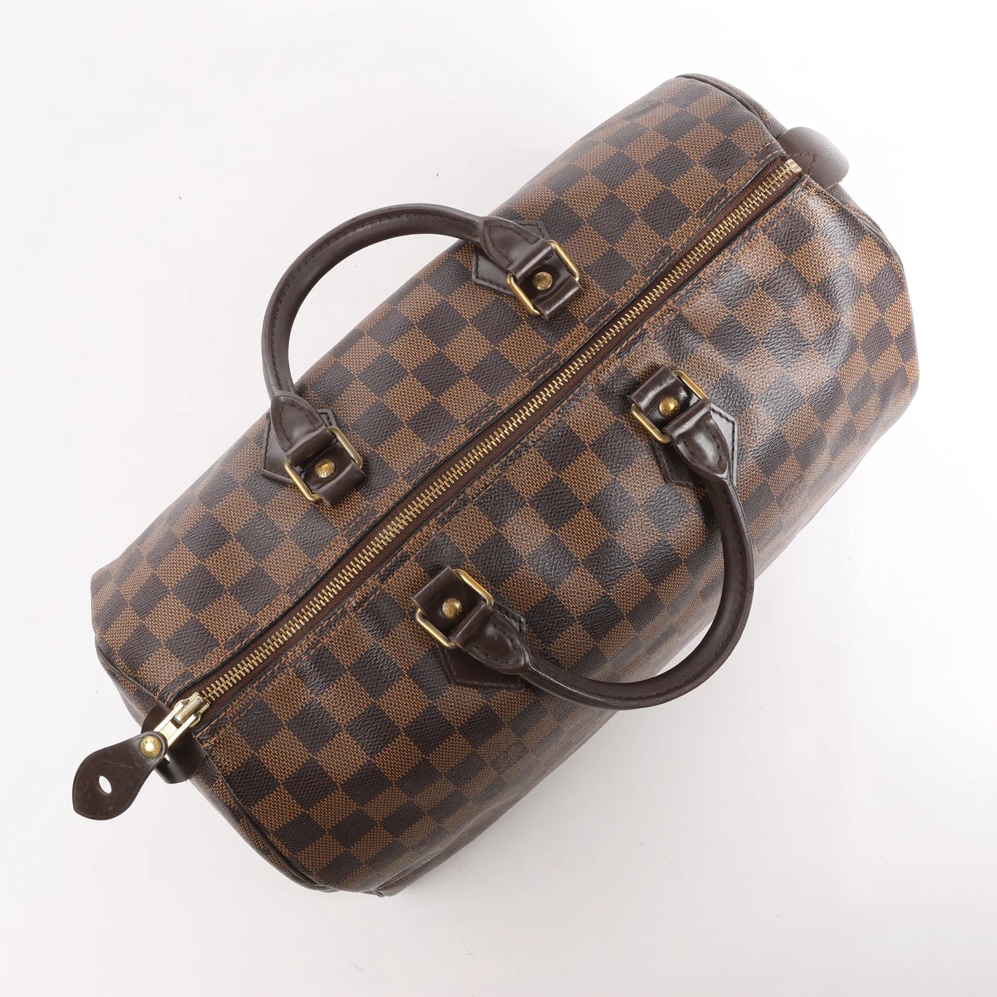 Louis Vuitton Damier Ebene Speedy 35 Handbag N41523