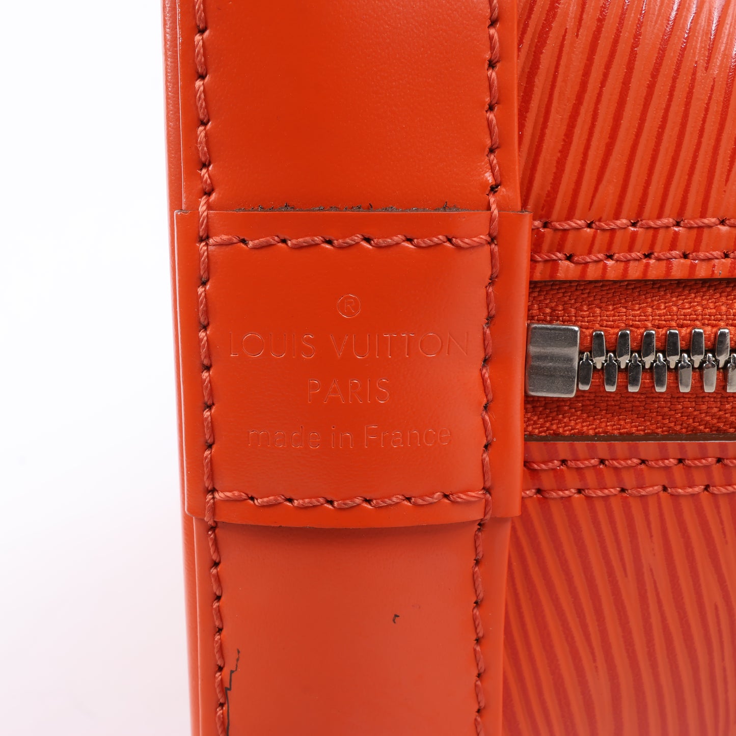 Louis Vuitton Epi Leather Alma PM Handbag in Orange M40623