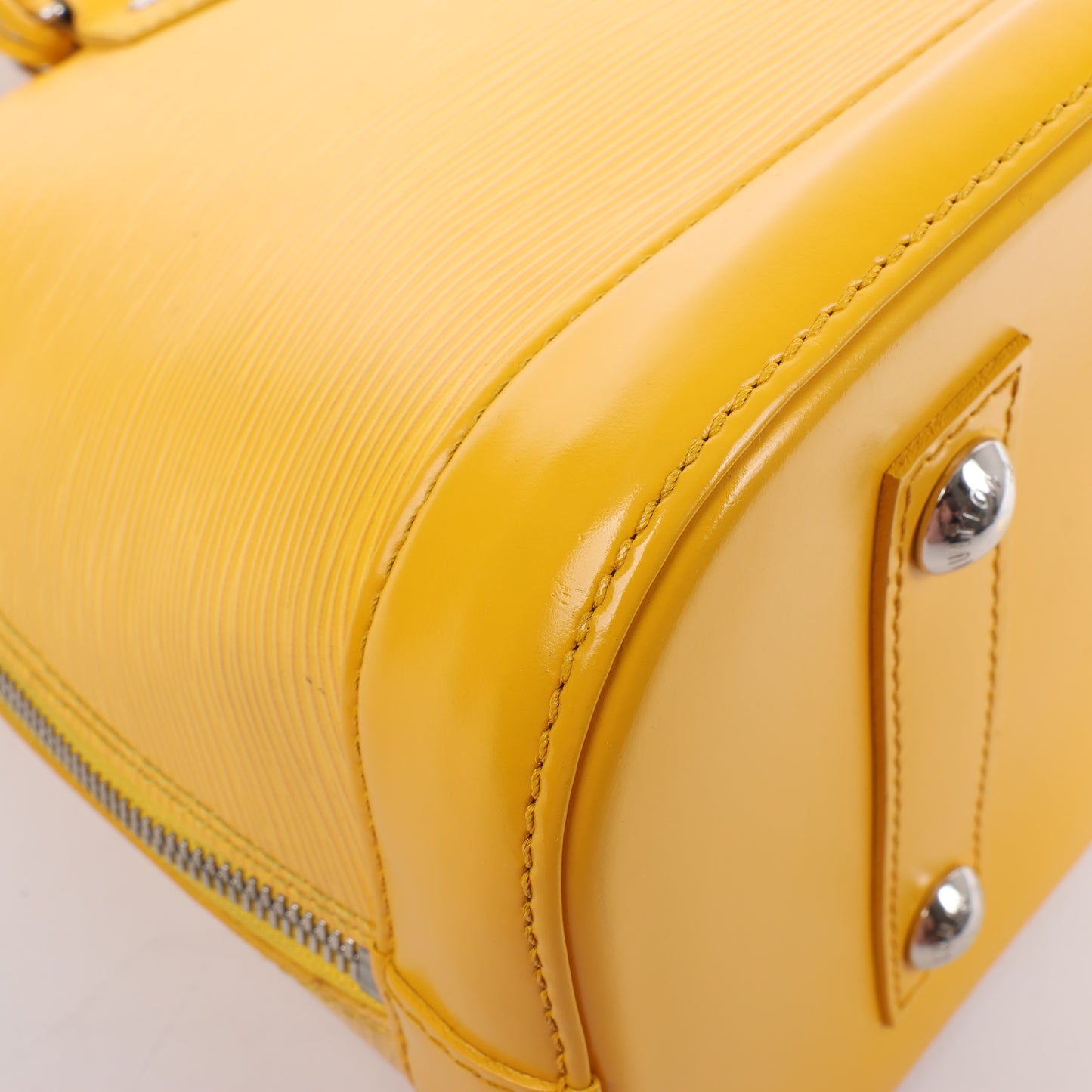Louis Vuitton Epi Leather Alma PM Handbag in Yellow M40951
