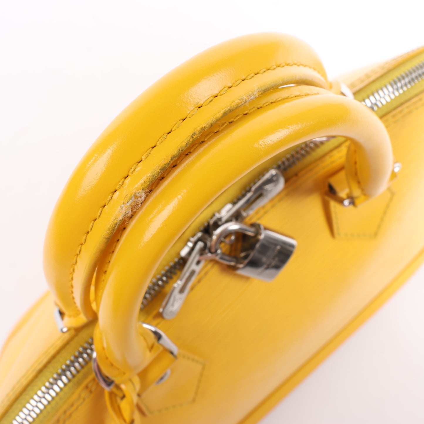 Louis Vuitton Epi Leather Alma PM Handbag in Yellow M40951