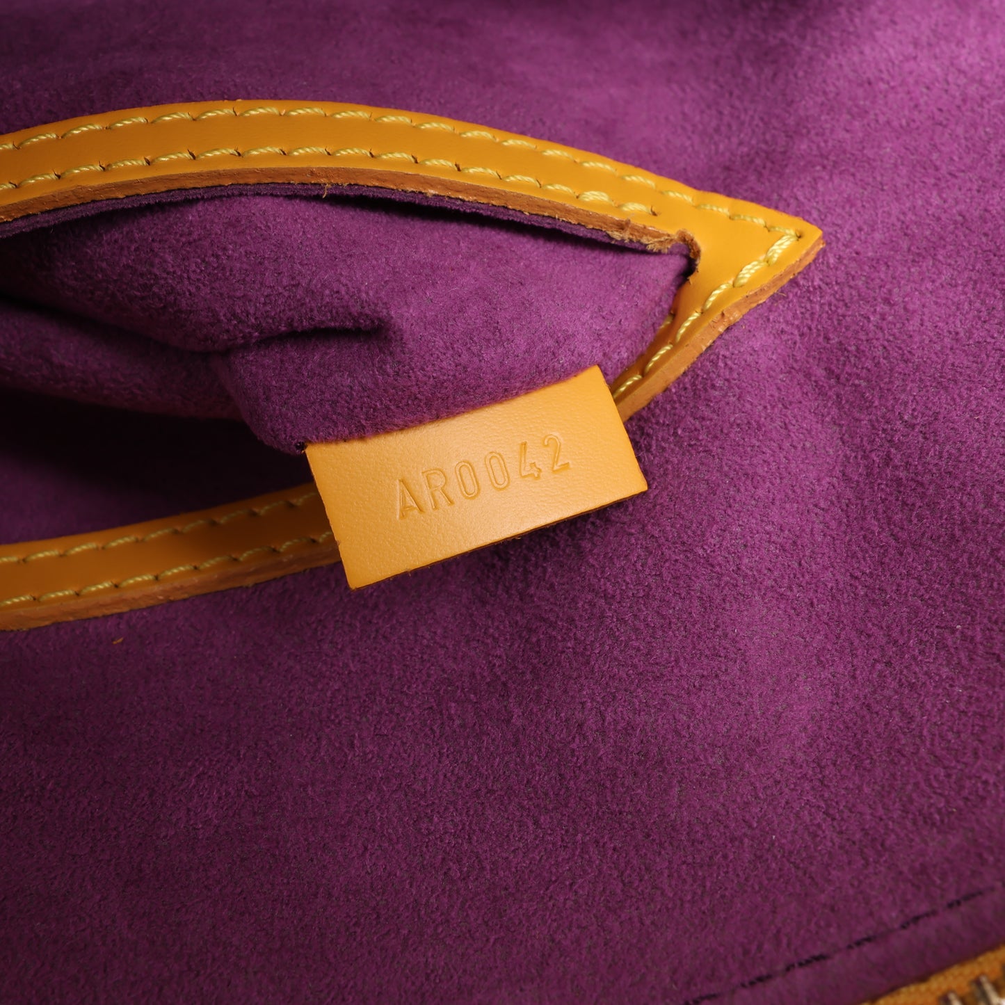 Louis Vuitton Epi Leather Alma PM Handbag in Yellow M52149