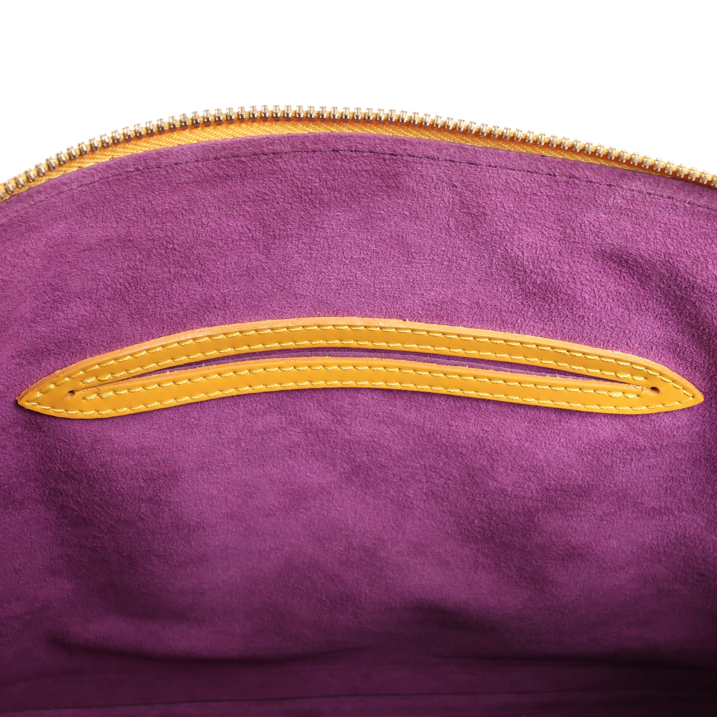 Louis Vuitton Epi Leather Alma PM Handbag in Yellow M52149