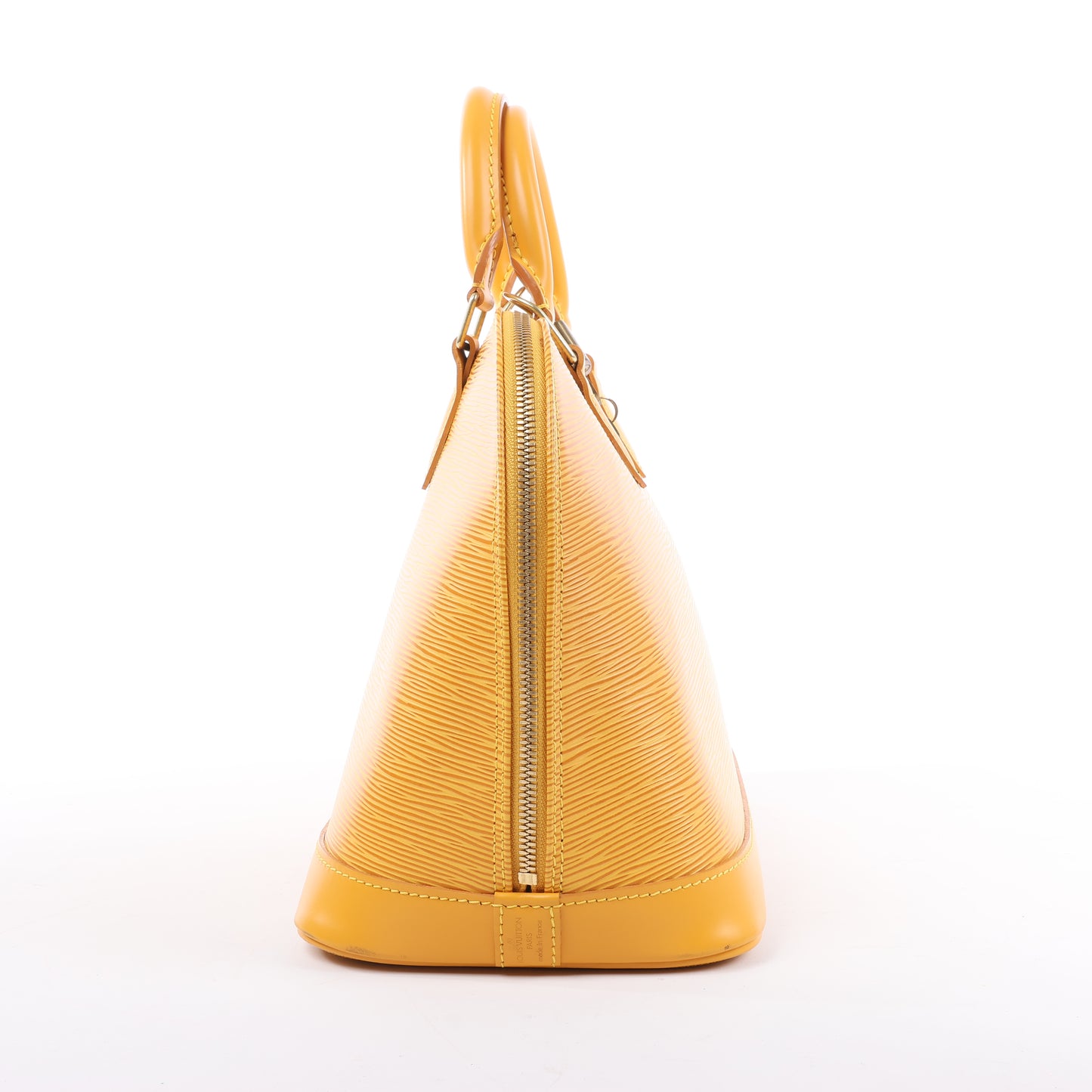 Louis Vuitton Epi Leather Alma PM Handbag in Yellow M52149