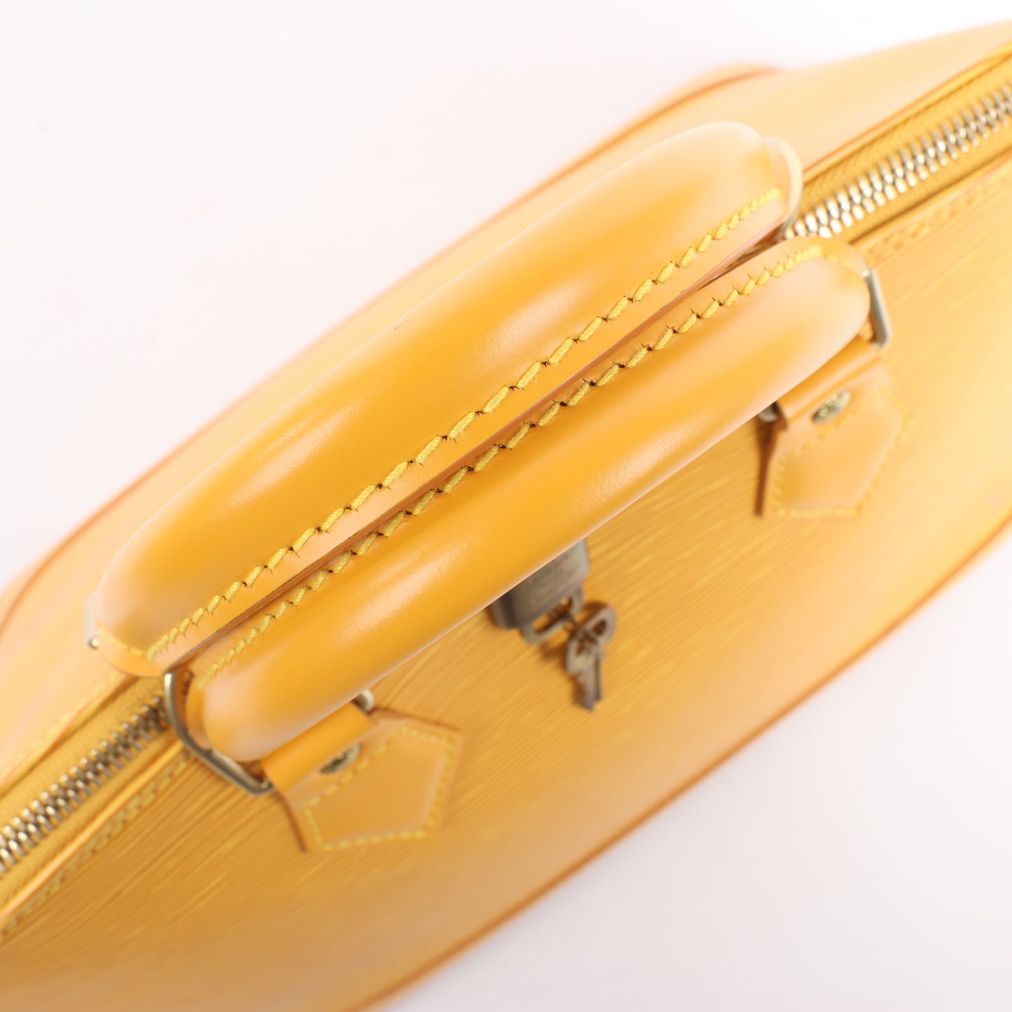 Louis Vuitton Epi Leather Alma PM Handbag in Yellow M52149