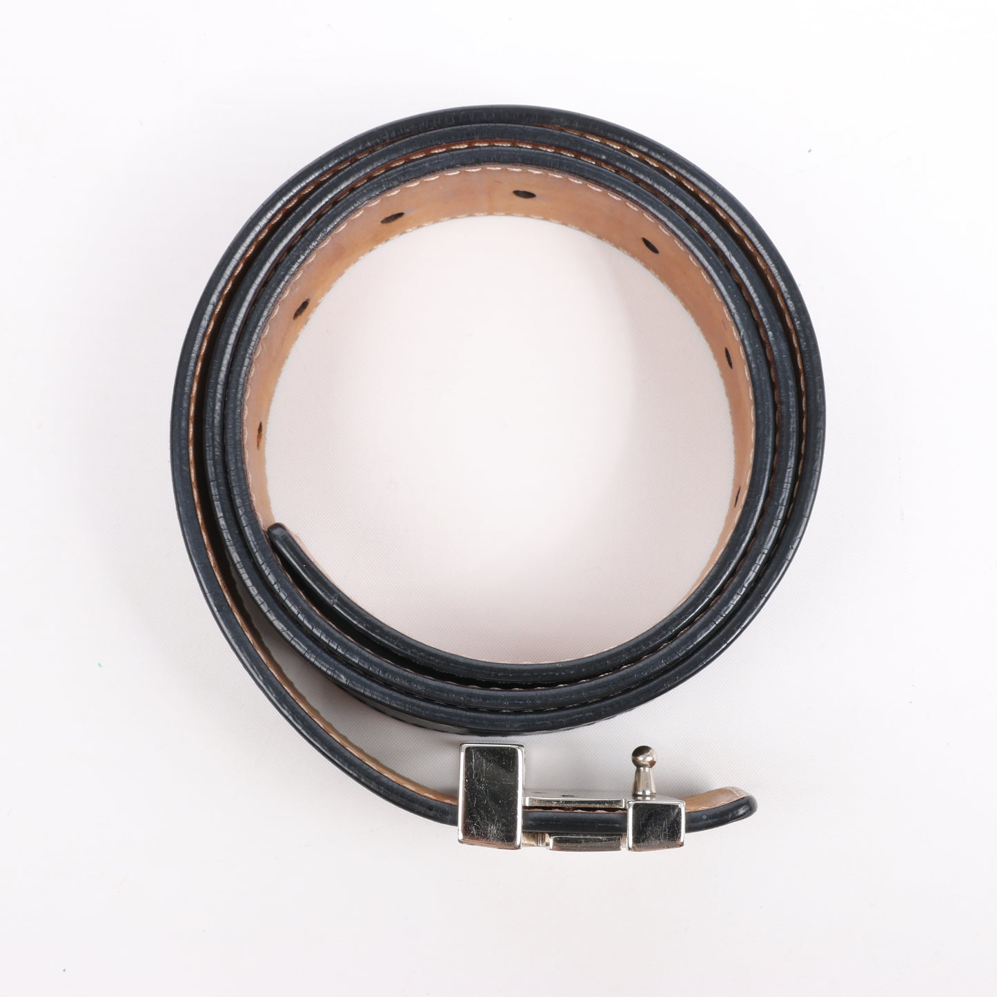 Louis Vuitton Epi Leather LV Initiales Belt 80 32 in Black