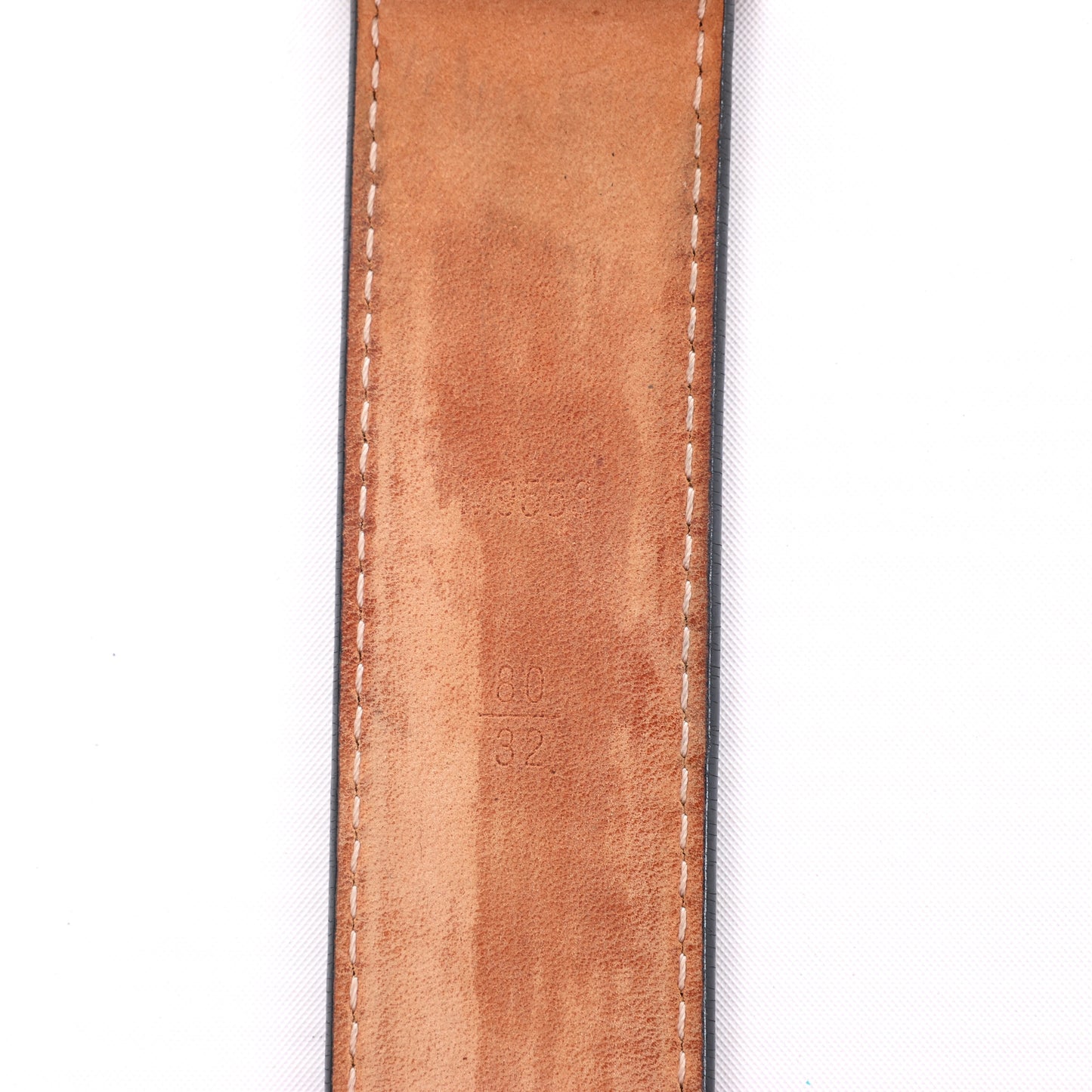 Louis Vuitton Epi Leather LV Initiales Belt 80 32 in Black