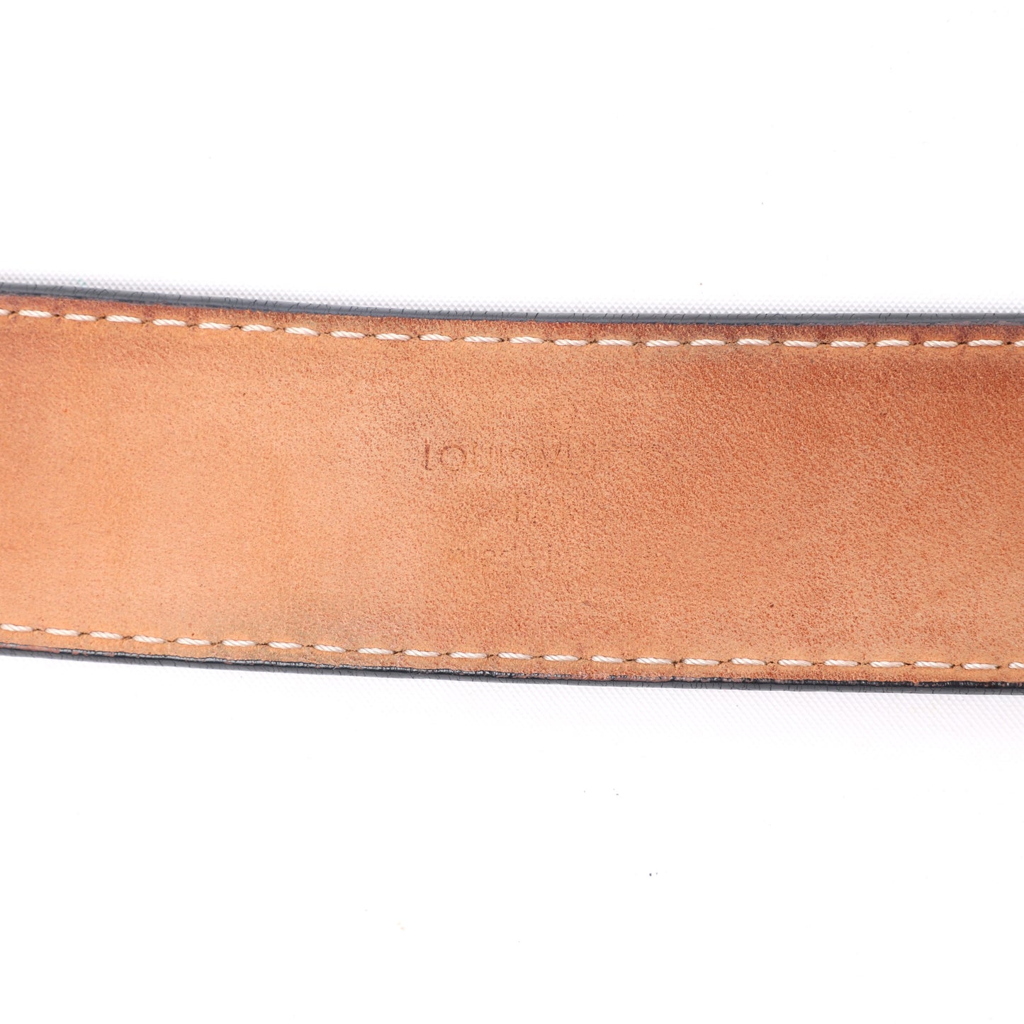 Louis Vuitton Epi Leather LV Initiales Belt 80 32 in Black