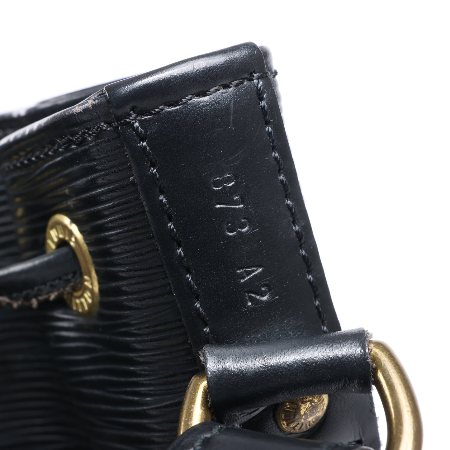 Louis Vuitton Epi Leather Noe Shoulder Bag in Black M59002