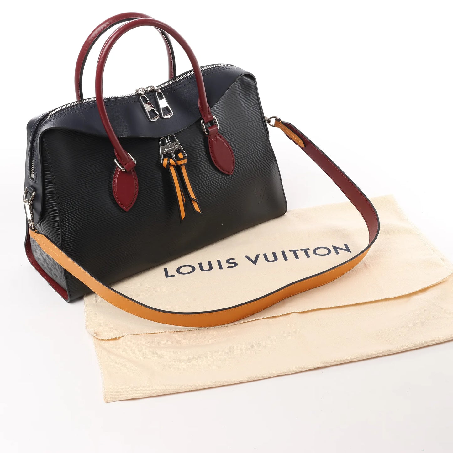 Louis Vuitton Epi Leather Tuileries 2Way Handbag in Black M54387