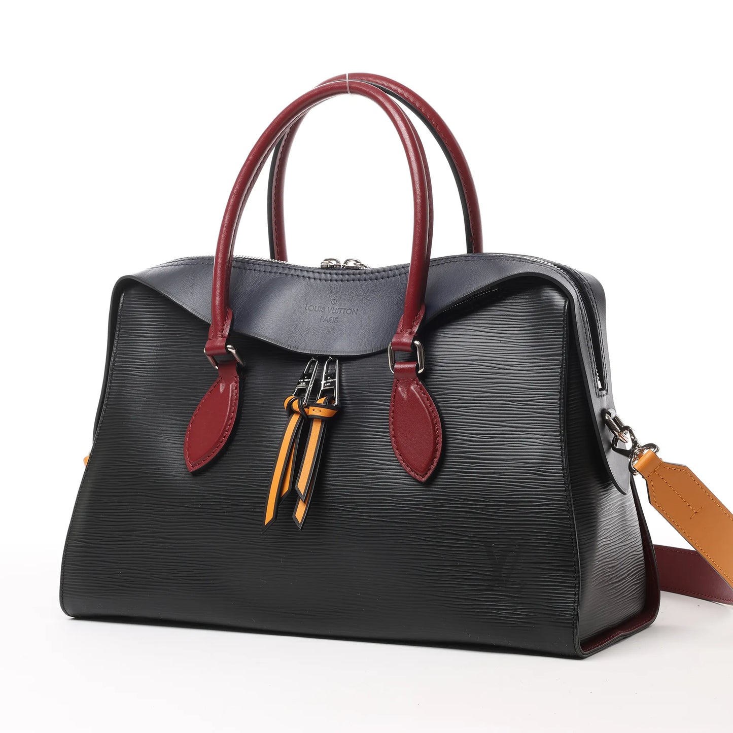 Louis Vuitton Epi Leather Tuileries 2Way Handbag in Black M54387