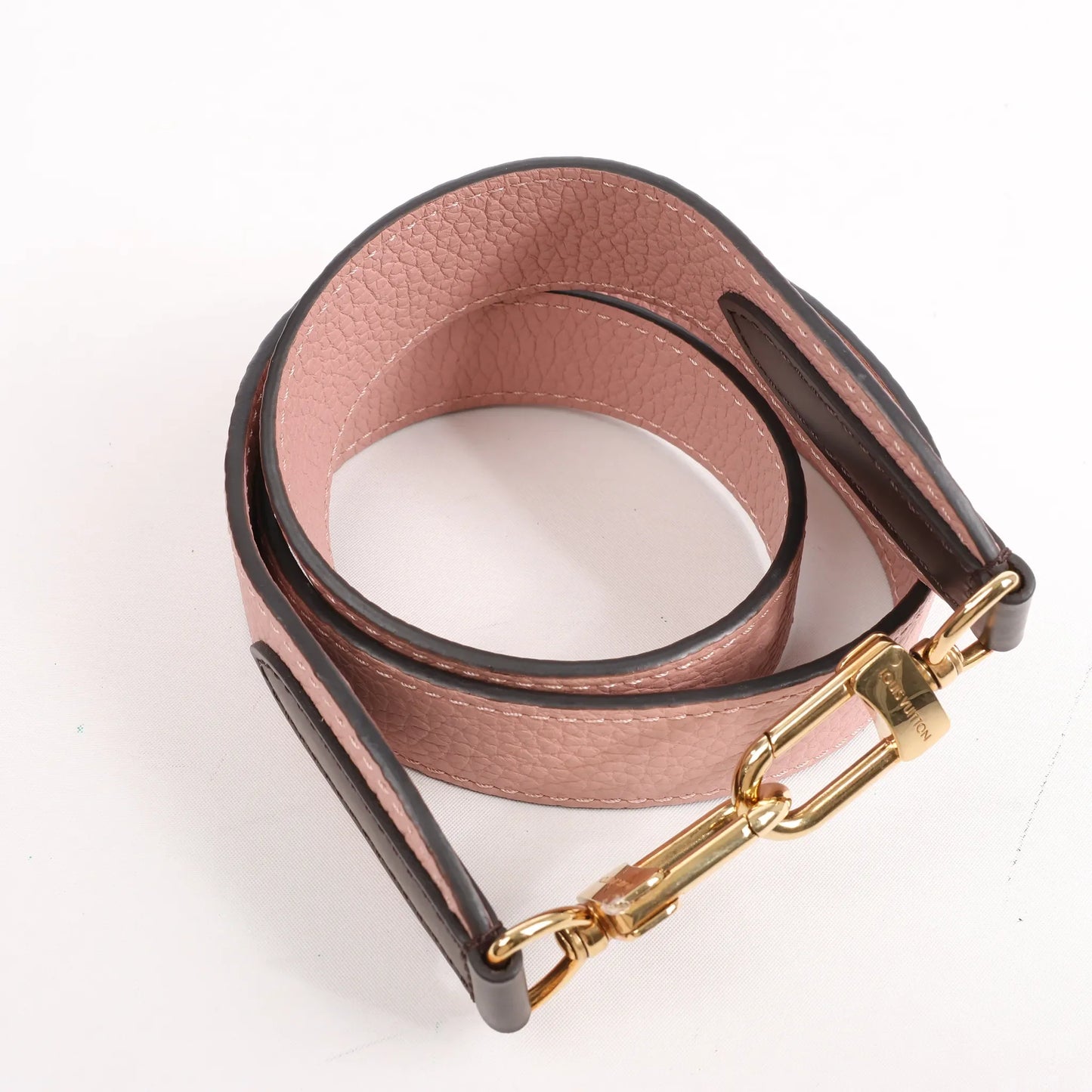 Louis Vuitton Jersey Damier x Leather 2Way Shoulder Bag in Brown x Pink N44041