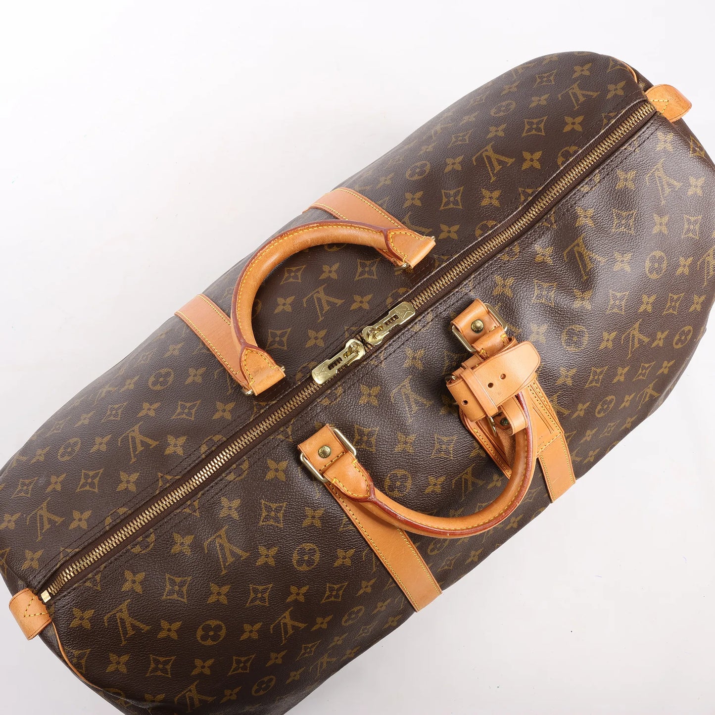 Louis Vuitton Monogram Canvas Keepall 55 Travel Bag M41424