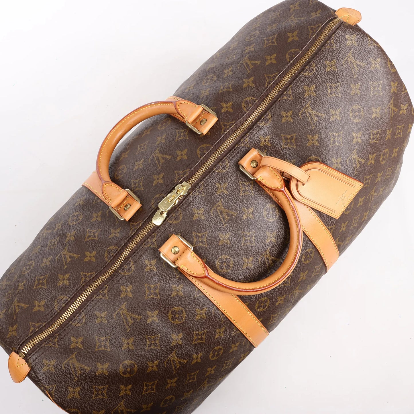 Louis Vuitton Monogram Canvas Keepall 55 Travel Bag M41424