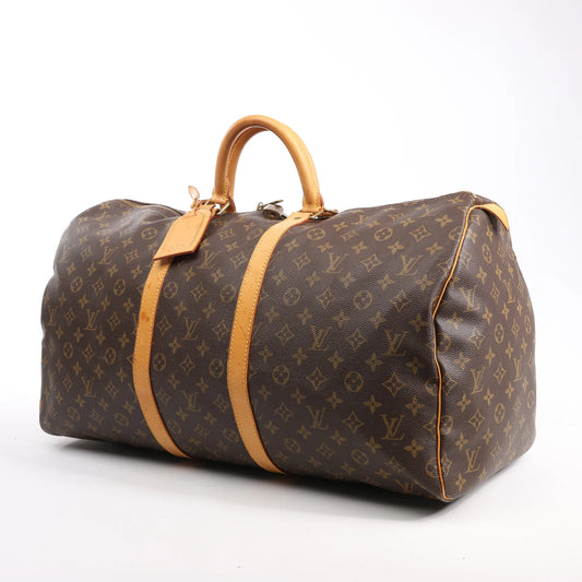 Sac de voyage Keepall 55 en toile Monogram Louis Vuitton M41424