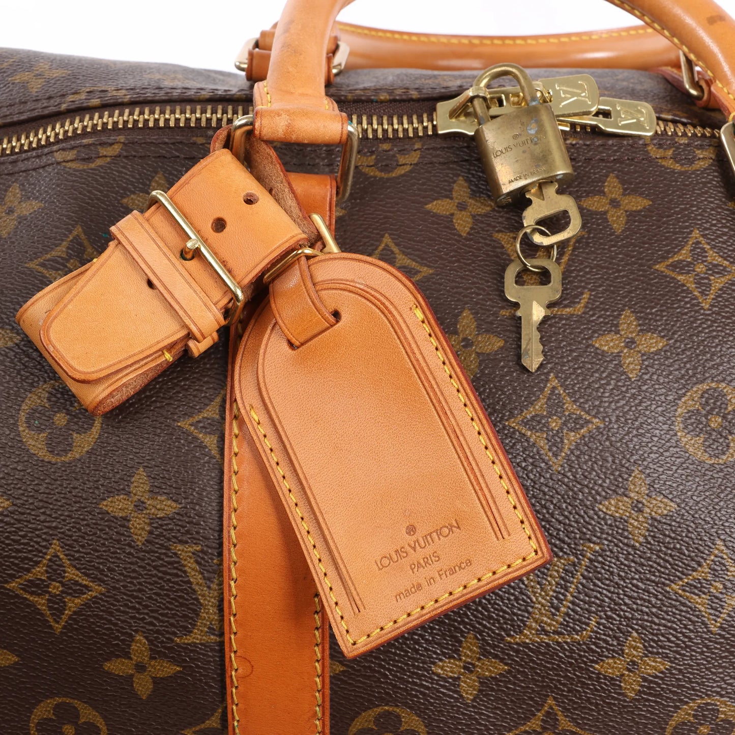 Louis Vuitton Monogram Canvas Keepall 55 Travel Bag M41424