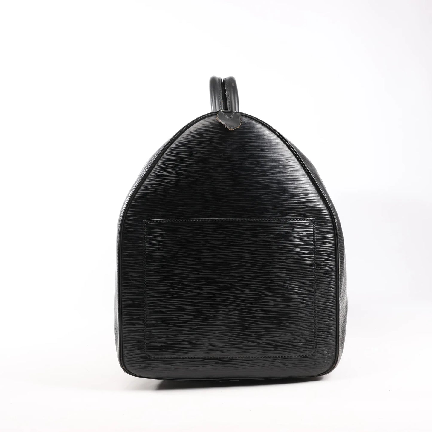 Louis Vuitton Epi Leather Keepall 60 Travel Bag in Black M42942