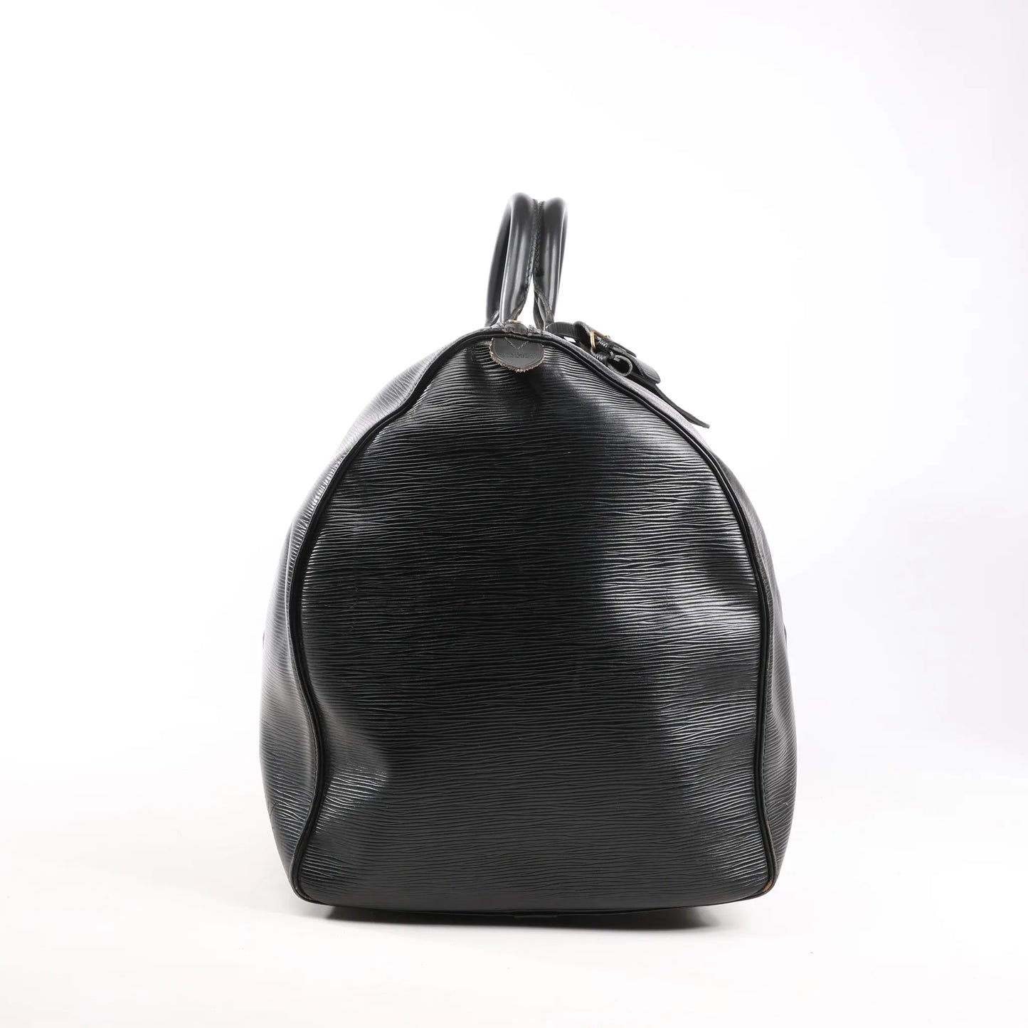Louis Vuitton Epi Leather Keepall 60 Travel Bag in Black M42942