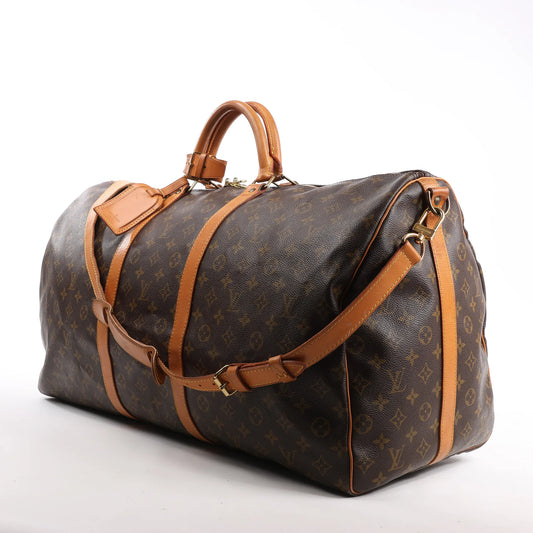 Louis Vuitton Monogram Canvas Keepall Bandoulière 60 Reisetasche M41412