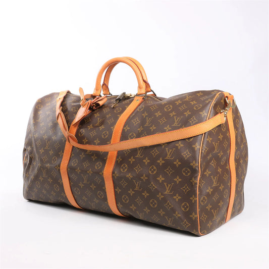 Louis Vuitton Monogram Canvas Keepall Bandoulière 60 Reisetasche M41412
