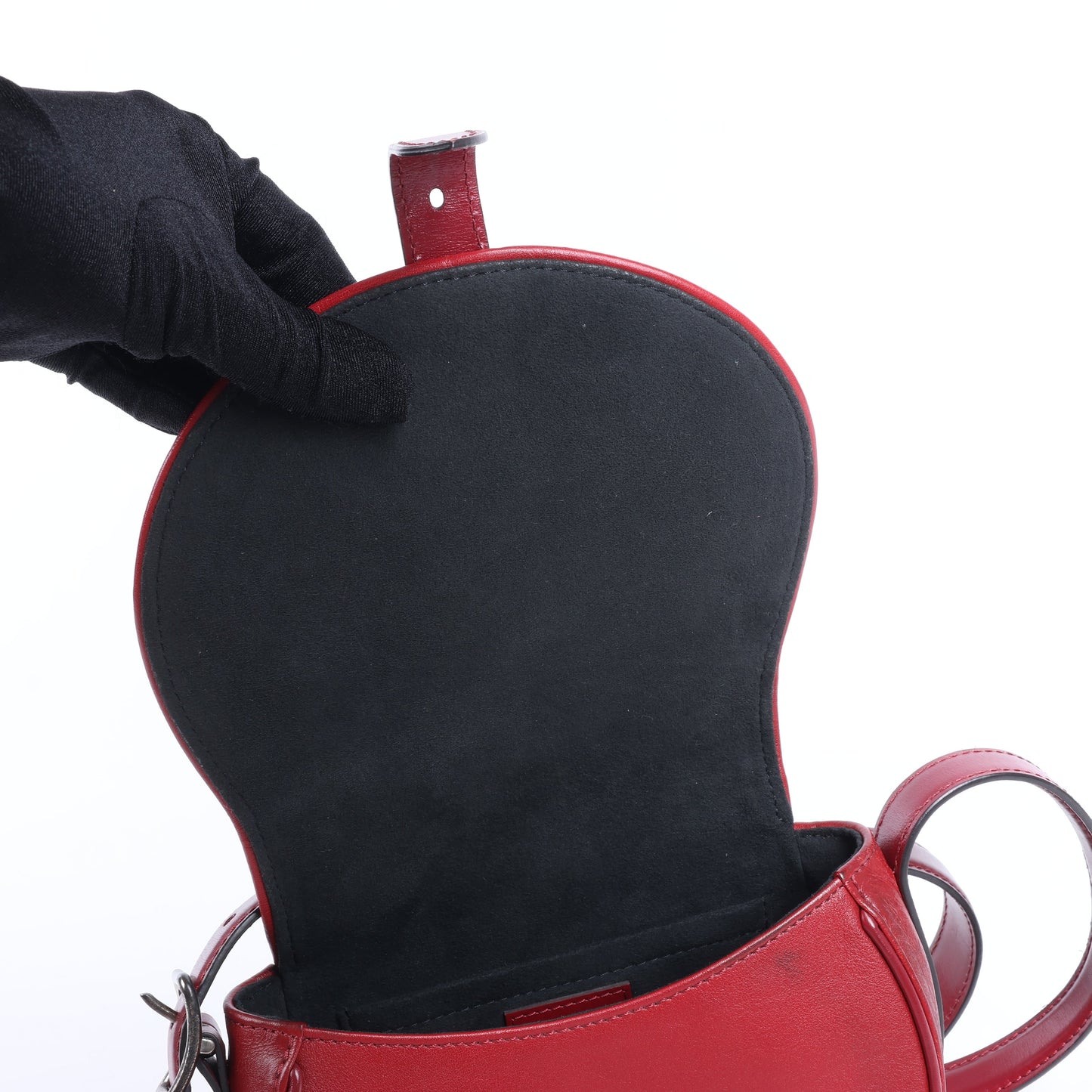 Louis Vuitton LV logo x Leather Tanblan Crossbody Bag in Red M55506