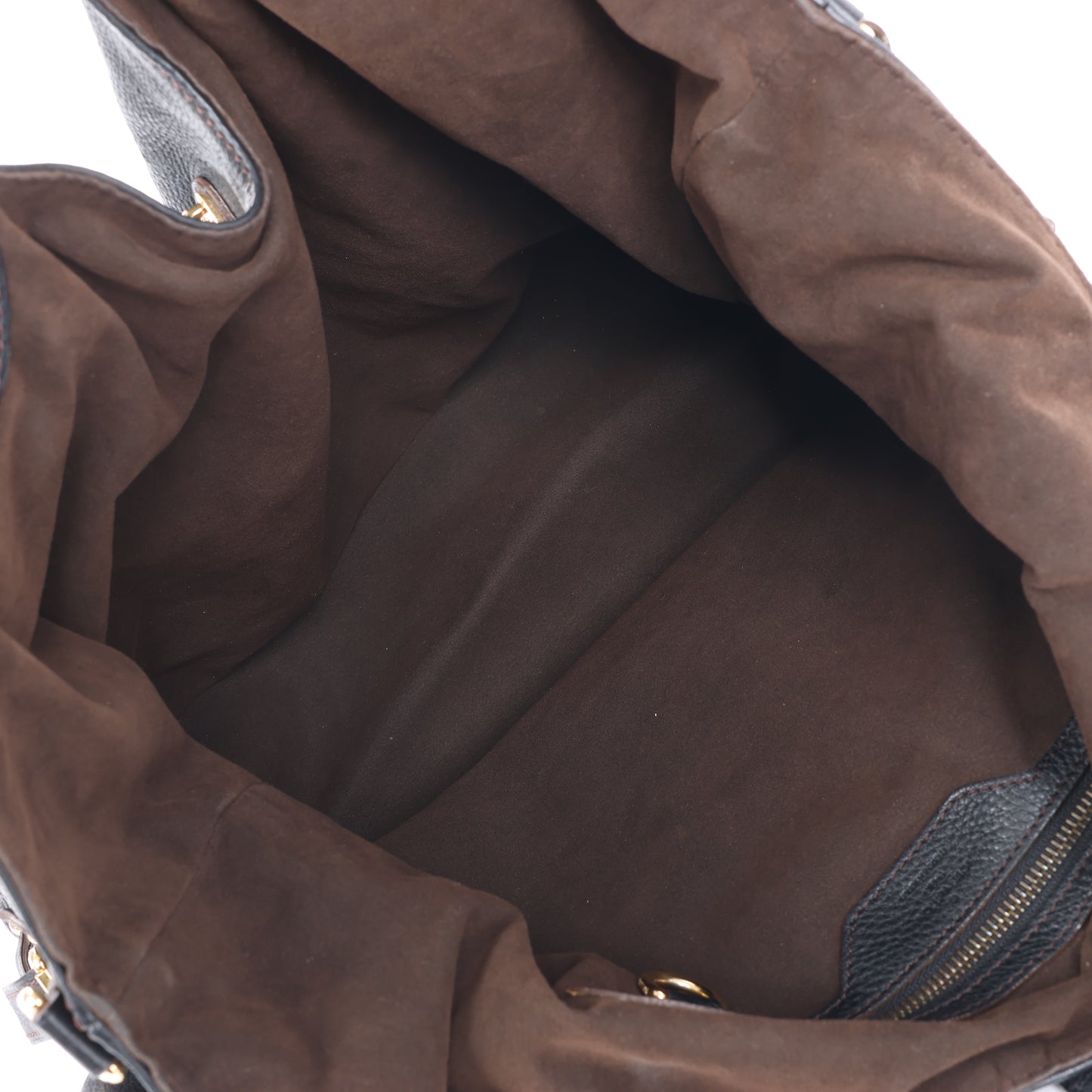 Sac à main Louis Vuitton Mahina Lunar L en cuir noir M95765