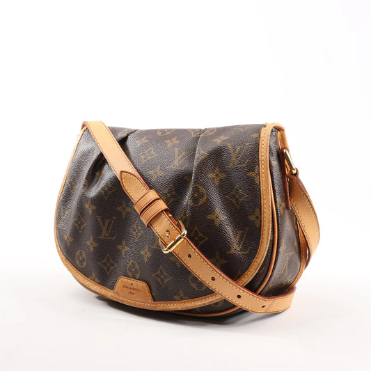 Louis Vuitton Monogram Canvas Menilmontant PM Crossbody Bag M40474