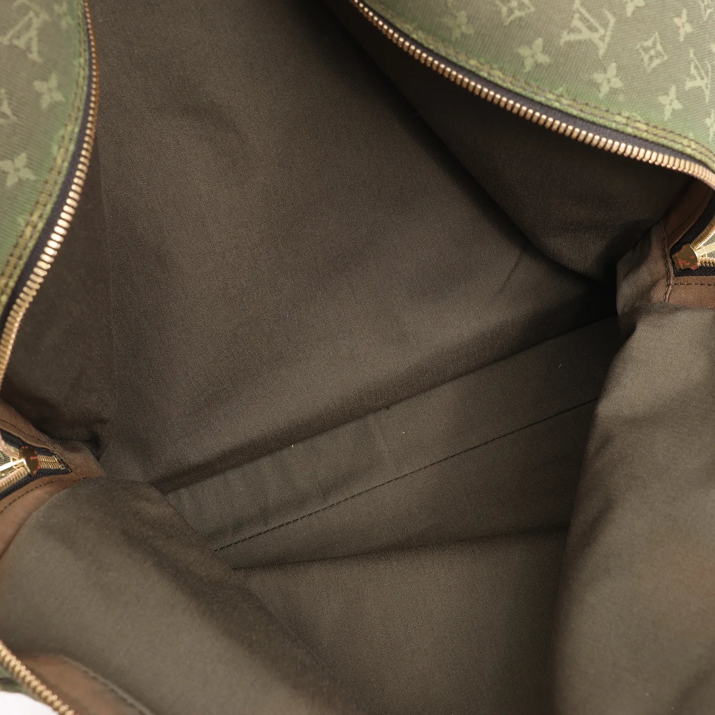 Louis Vuitton Monogram Mini Lin Claudine Travel Bag in Green M42322