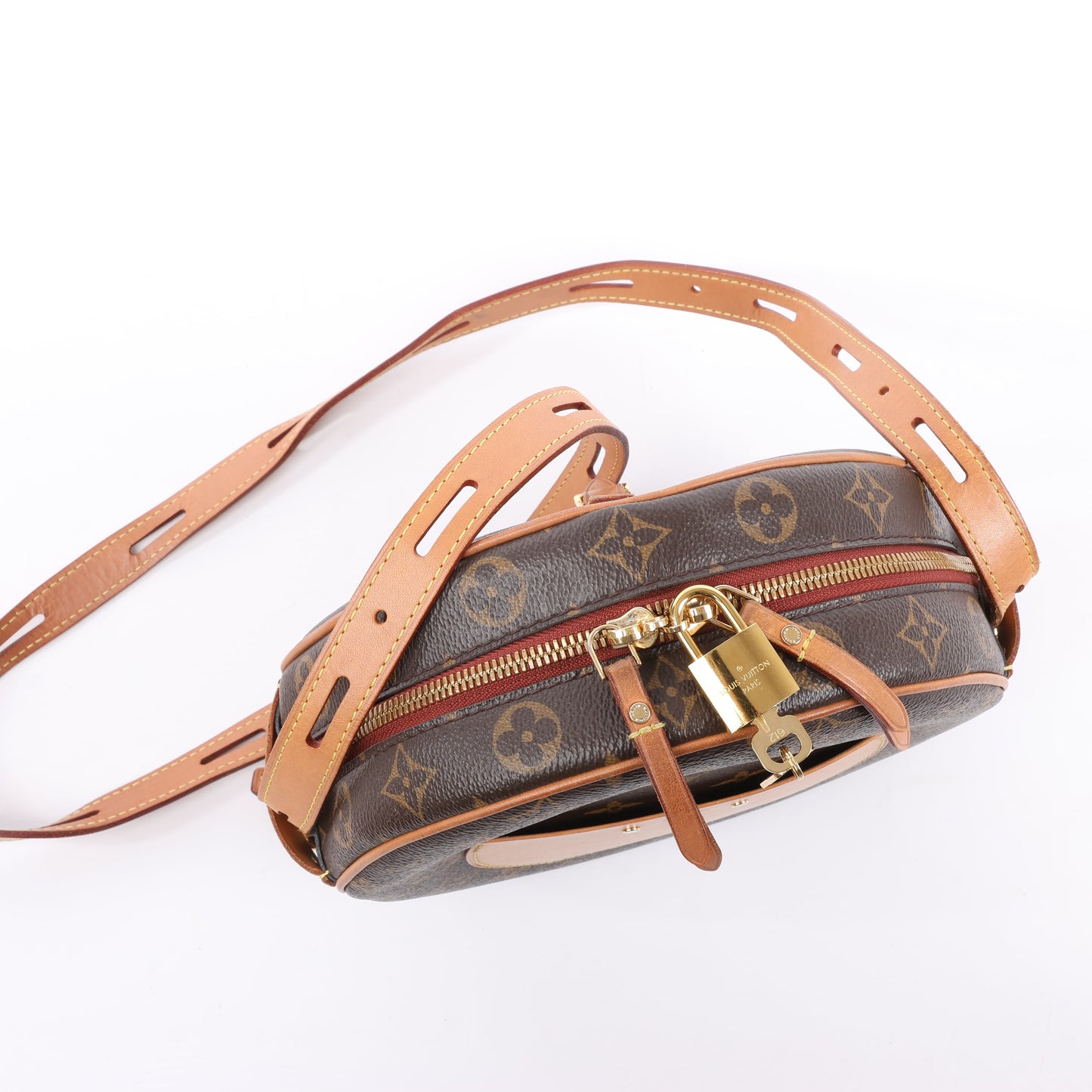 Louis Vuitton Boite Chapeau Souple MM Monogram Leather Sholder Bag M45647