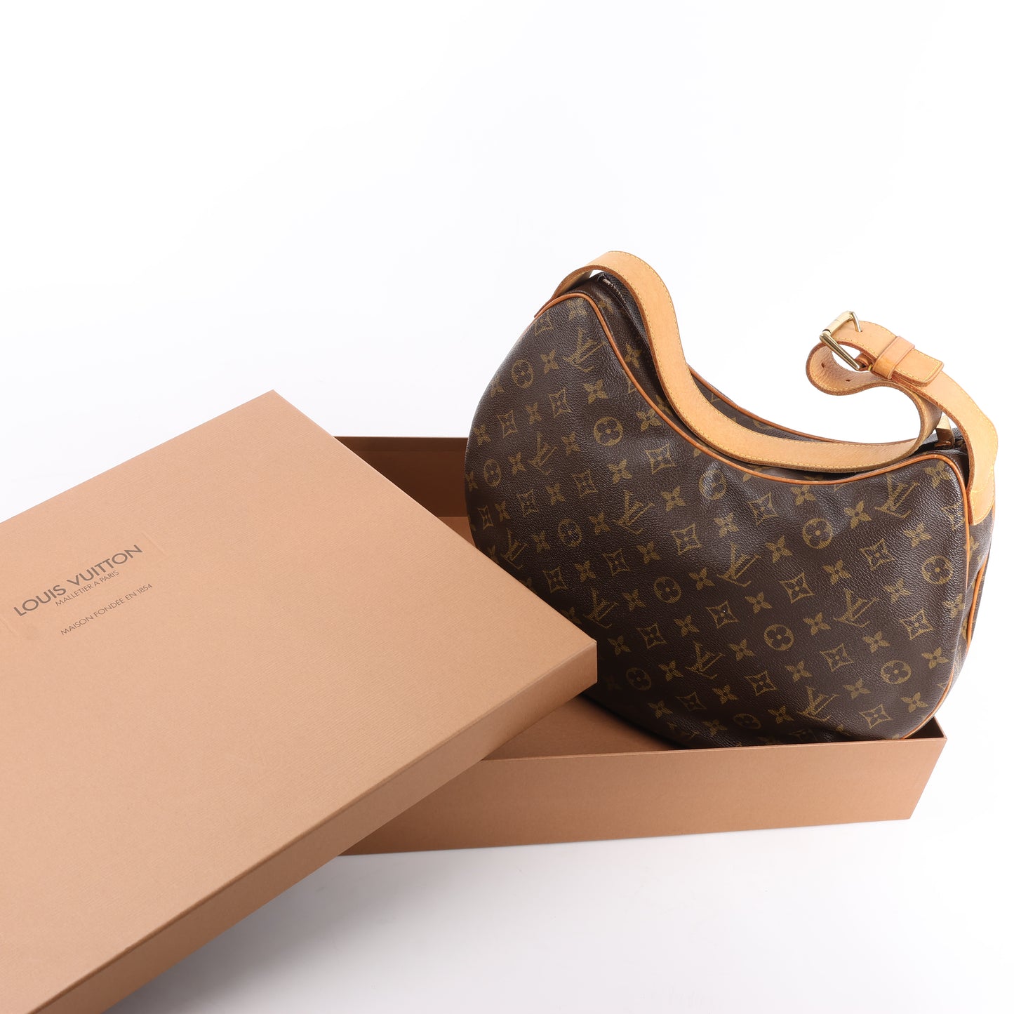Sac bandoulière Louis Vuitton Monogram Croissant GM M51512
